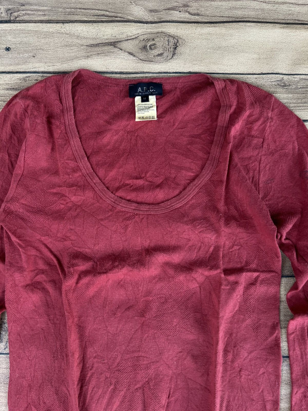 A.P.C. Apc knit with net motif Size M / US 6-8 / IT 42-44 - 2 Thumbnail