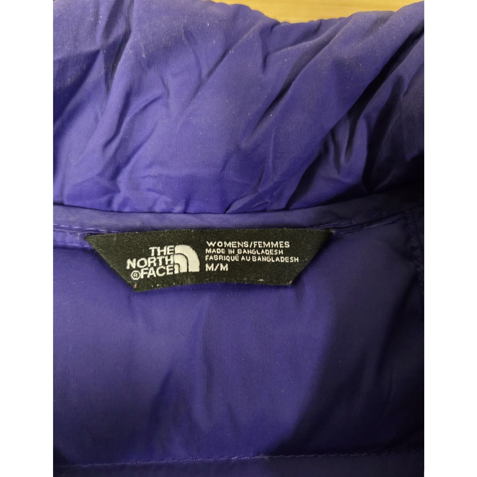 The North Face VINTAGE? No — The North Face Vest Womens M Blue 700 Down Puffer Full Zip Pockets Size M / US 6-8 / IT 42-44 - 3 Thumbnail