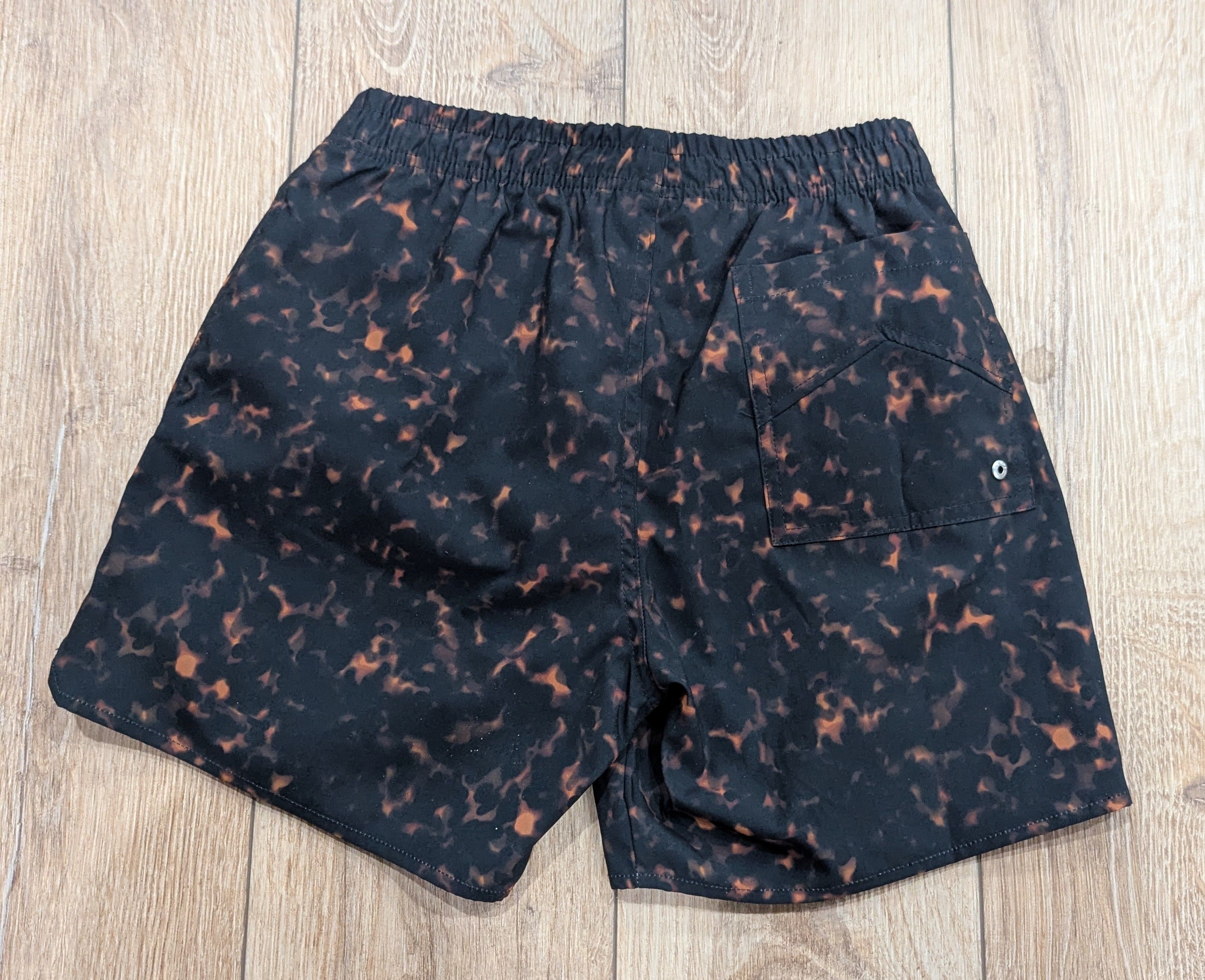 Rhude RHUDE Tortoise Print Swim Shorts Trunks Black XS Size US 28 / EU 44 - 4 Thumbnail