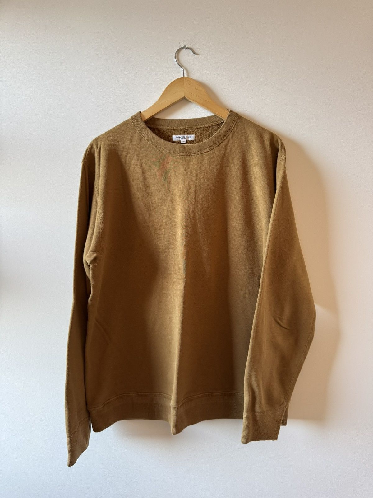 Lady White '44 Fleece Sweatshirt Mustard
