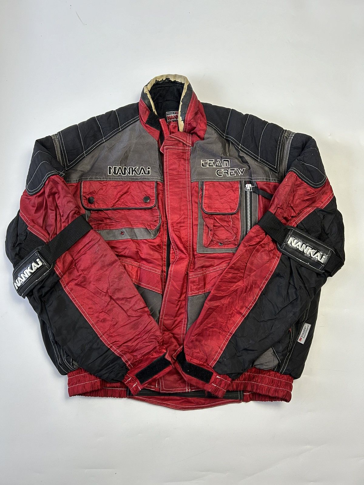 Japanese Brand × Vintage VINTAGE NANKAI TEAM CREW RACING JACKET Size US XL / EU 56 / 4 - 3 Thumbnail