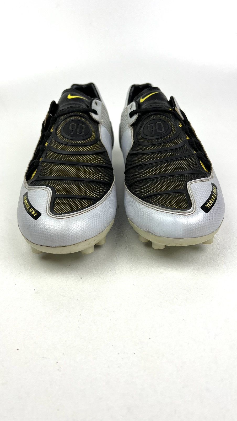 Nike NIKE Cleats Football Shoes Total 90 Laser Zoom FG Silver Men Size US 12 / EU 45 - 5 Thumbnail
