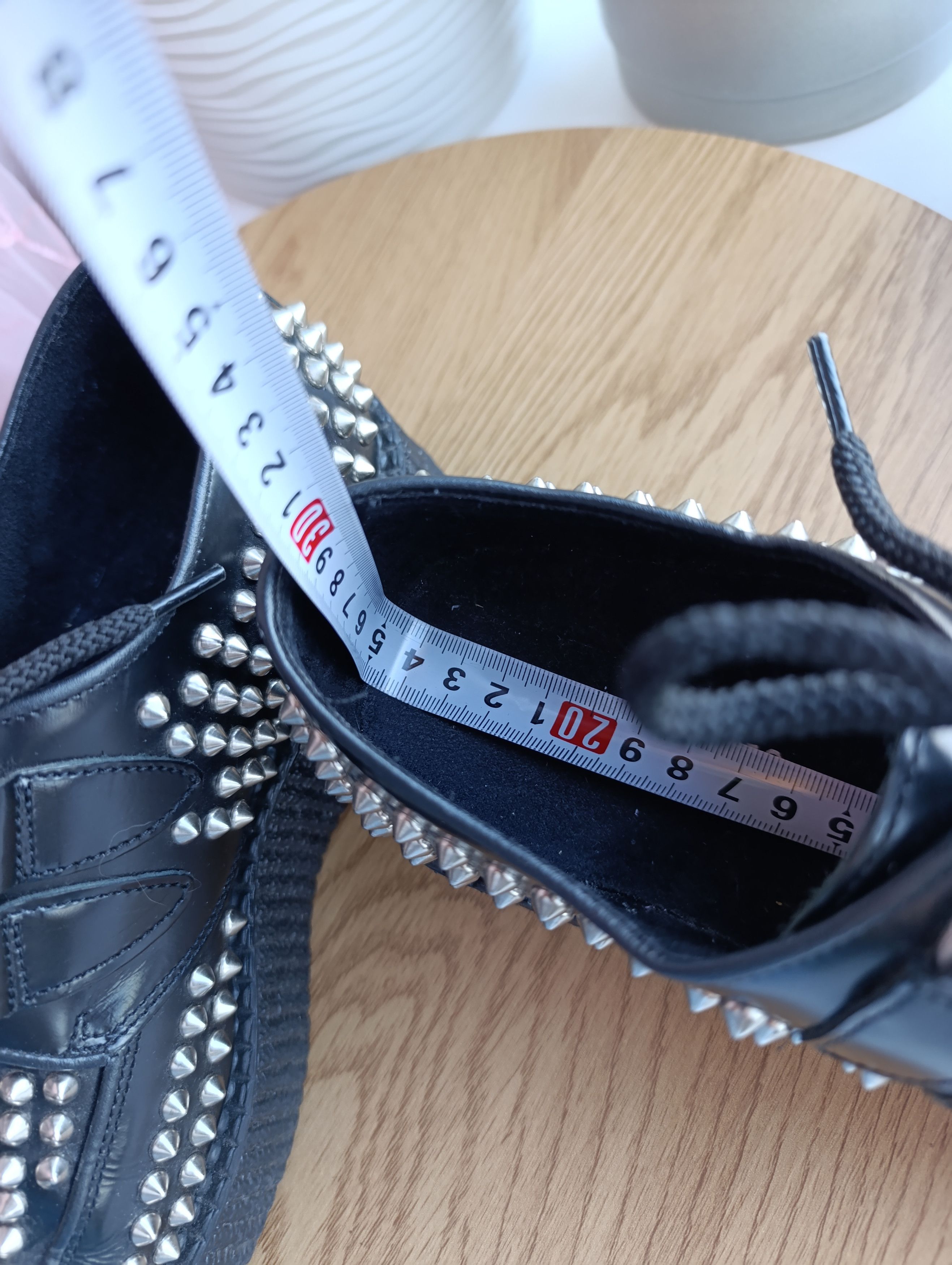 Other UNDERGROUND WOMEN STUDDED CREEPER SHOES THE ORIGINAL WULFRUN Size US 6 / IT 36 - 15 Thumbnail