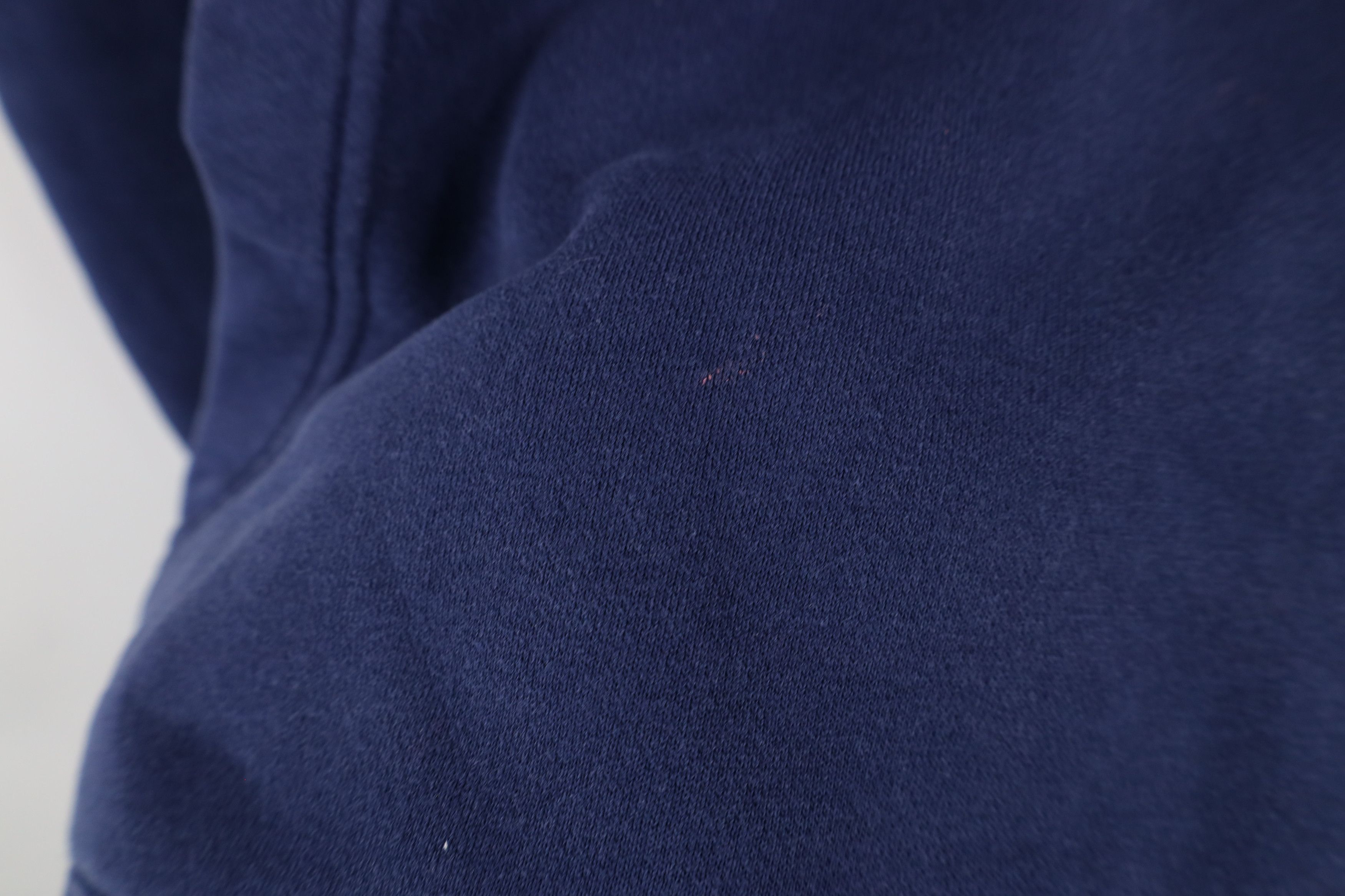 Nike × Vintage Vintage Y2K Nike Scott Mini Swoosh Hoodie Sweatshirt Blue Size US XL / EU 56 / 4 - 5 Thumbnail