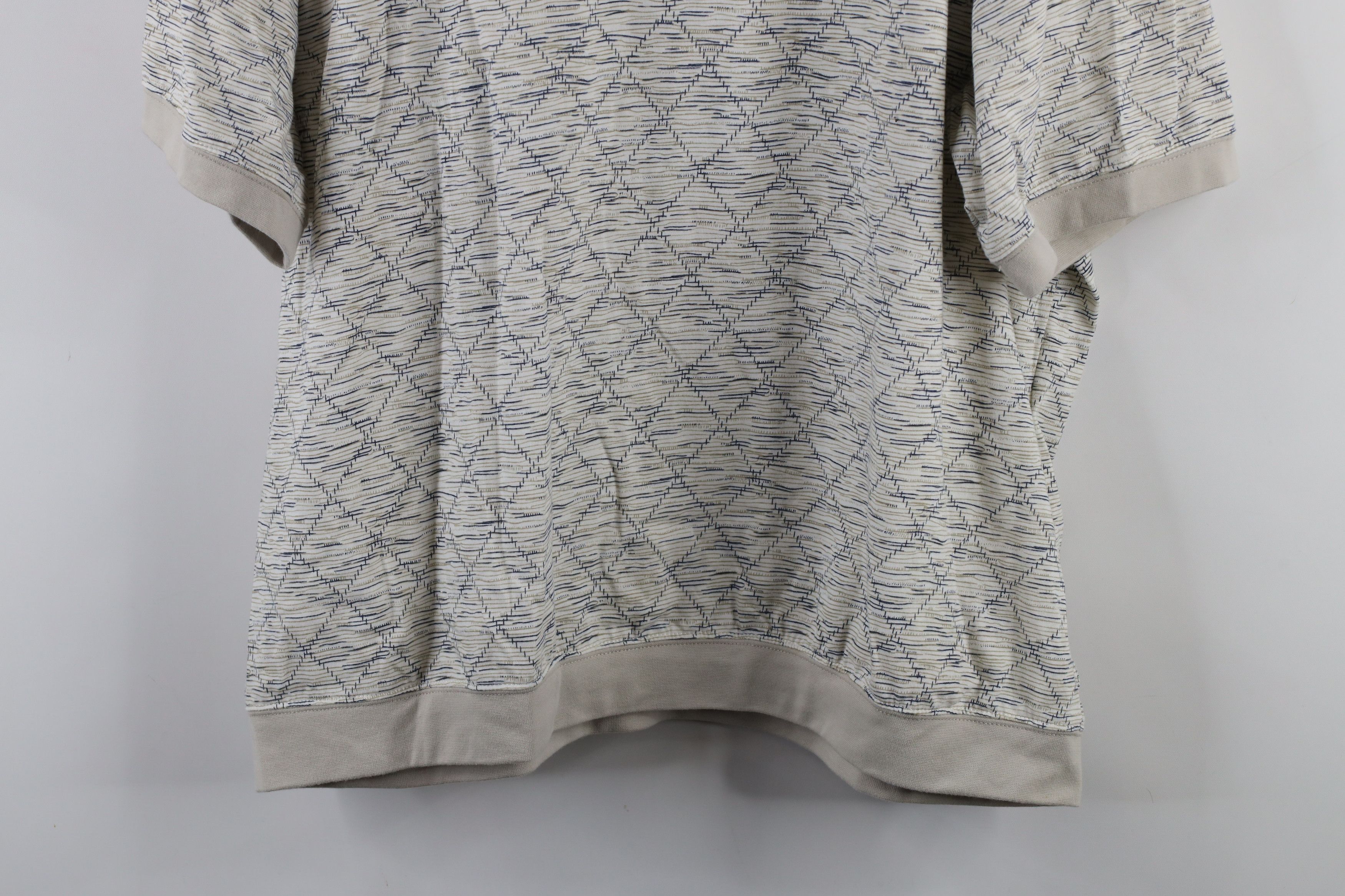 Vintage Vintage 90s Streetwear Cross Hatch Collared Pullover Polo Size US XXL / EU 58 / 5 - 10 Thumbnail