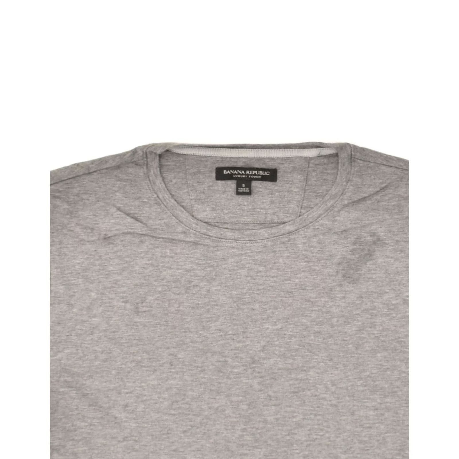 Banana Republic BANANA REPUBLIC Mens T-Shirt Top Small Grey Cotton Size US S / EU 44-46 / 1 - 3 Thumbnail