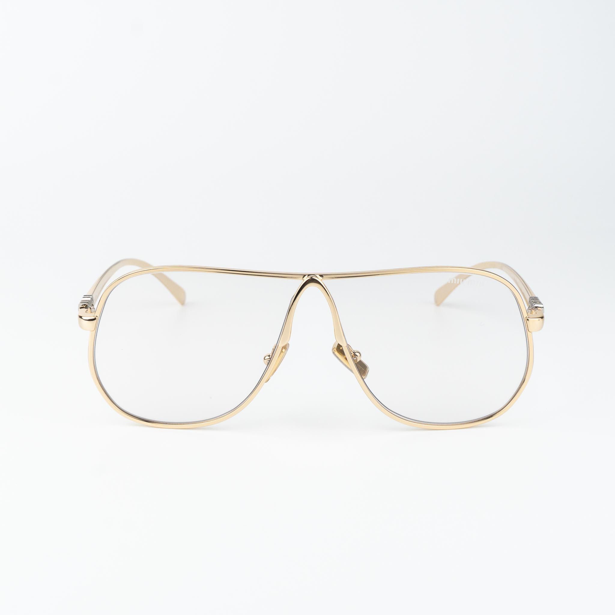 Miu Miu Miu Miu Women Eyeglasses Pilot MUA56S 5AK08N NEW AUTHENTIC Size ONE SIZE - 2 Thumbnail