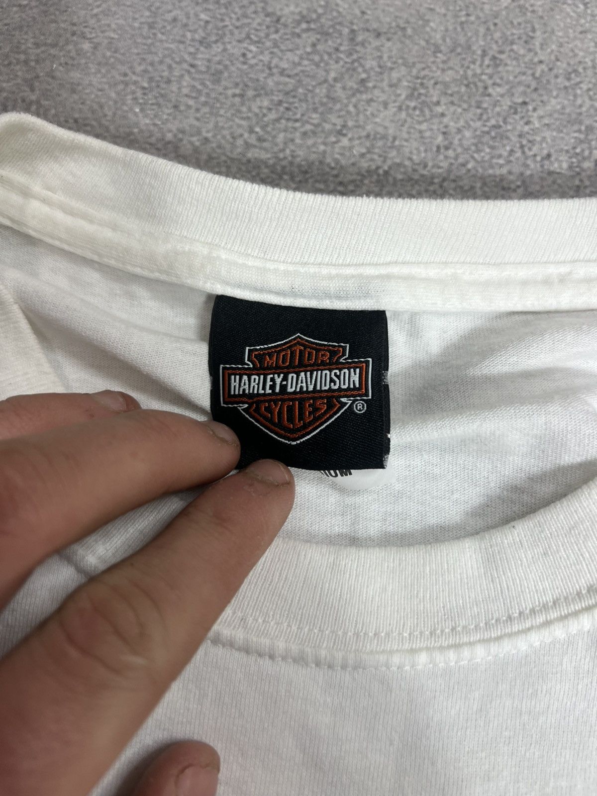 Harley Davidson VTG Harley-Davidson White Archival Clothing Streetwear Japan Size US M / EU 48-50 / 2 - 6 Thumbnail