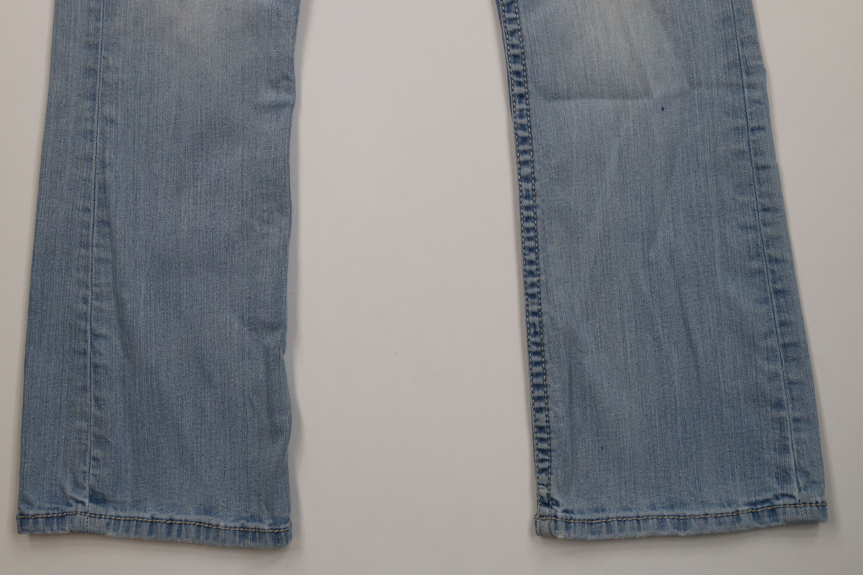 Vintage Buckle BKE Payton Stretch Mid Rise Boot Cut Denim Jeans Size 27" / US 4 / IT 40 - 4 Thumbnail