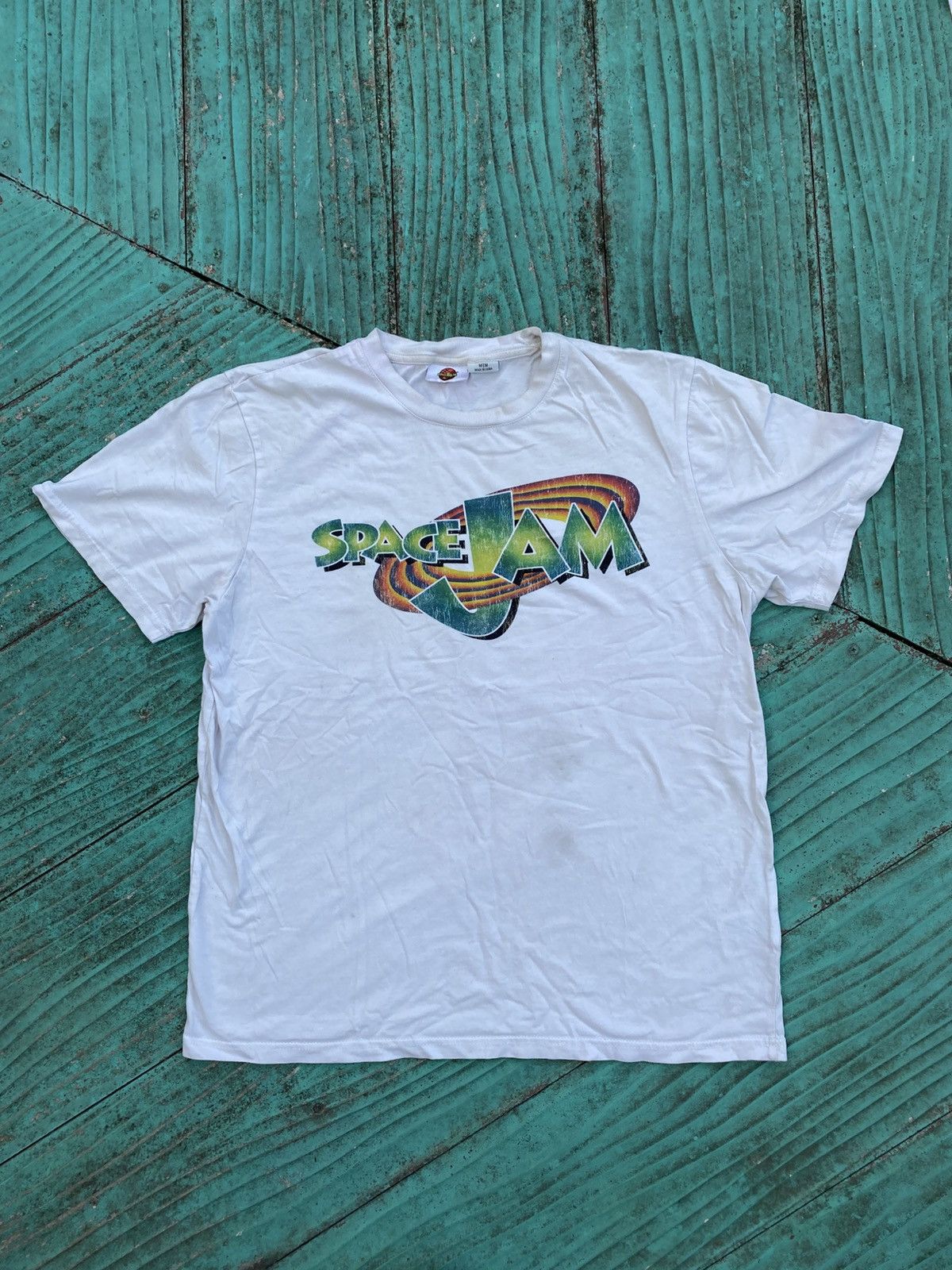Vintage Space jam looney tune white vintage Size US XXL / EU 58 / 5 - 1 Thumbnail