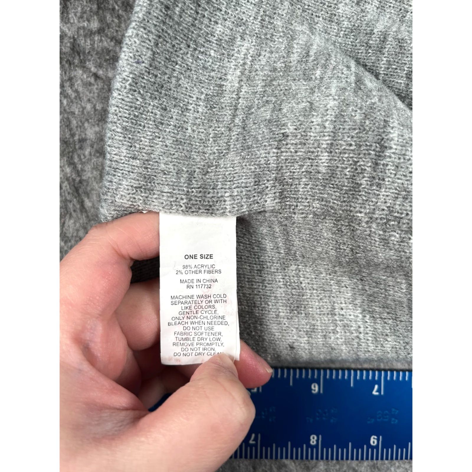 Vintage **Gerry Blue Gray Stripe Beanie Adult One Size Knit Acrylic** User: **Gerry Blue Gray Stripe Adult Beanie One Size Knit Acrylic** Size ONE SIZE - 6 Thumbnail
