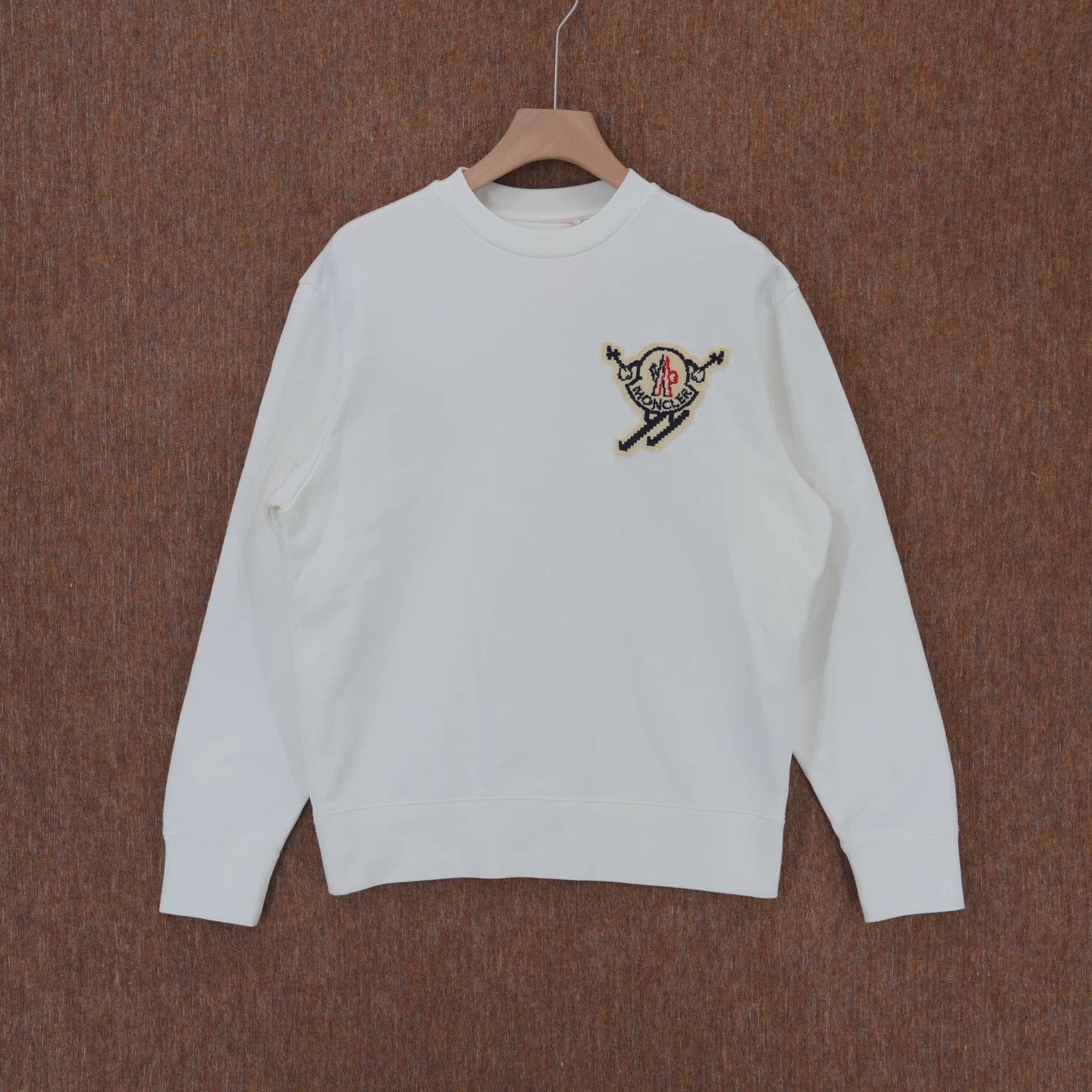 Moncler Moncler 2024 Round Neck Long-Sleeve Sweatshirt Size US S / EU 44-46 / 1 - 1 Thumbnail