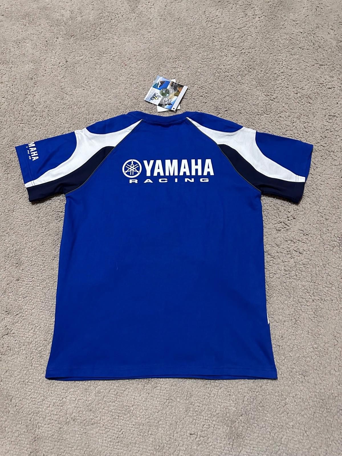Yamaha YAMAHA Racing Moto Vintage Style Big Logo T-shirt Size L Size US L / EU 52-54 / 3 - 7 Thumbnail