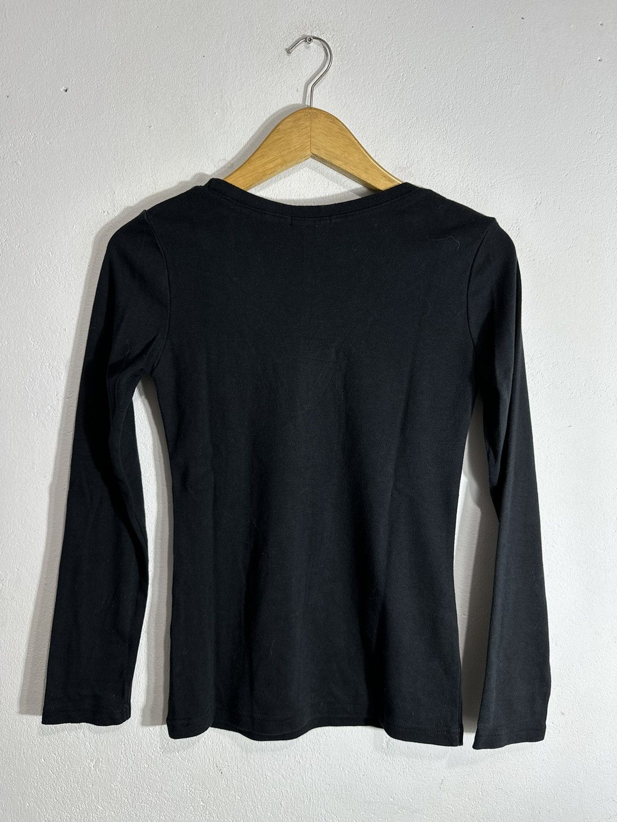 Japanese Brand DON’T WORRY TOO MUCH TO SAY GLITTER LONG SLEEVE TEE Size XS / US 0-2 / IT 36-38 - 5 Thumbnail