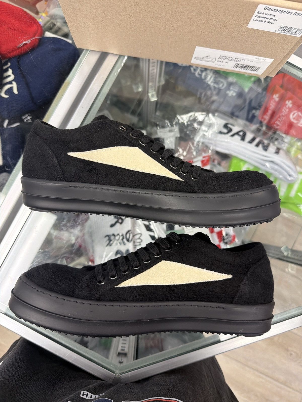 Rick Owens Drkshdw Rick Owens Vintage Black Milk Black Size US 8 / EU 41 - 2 Thumbnail