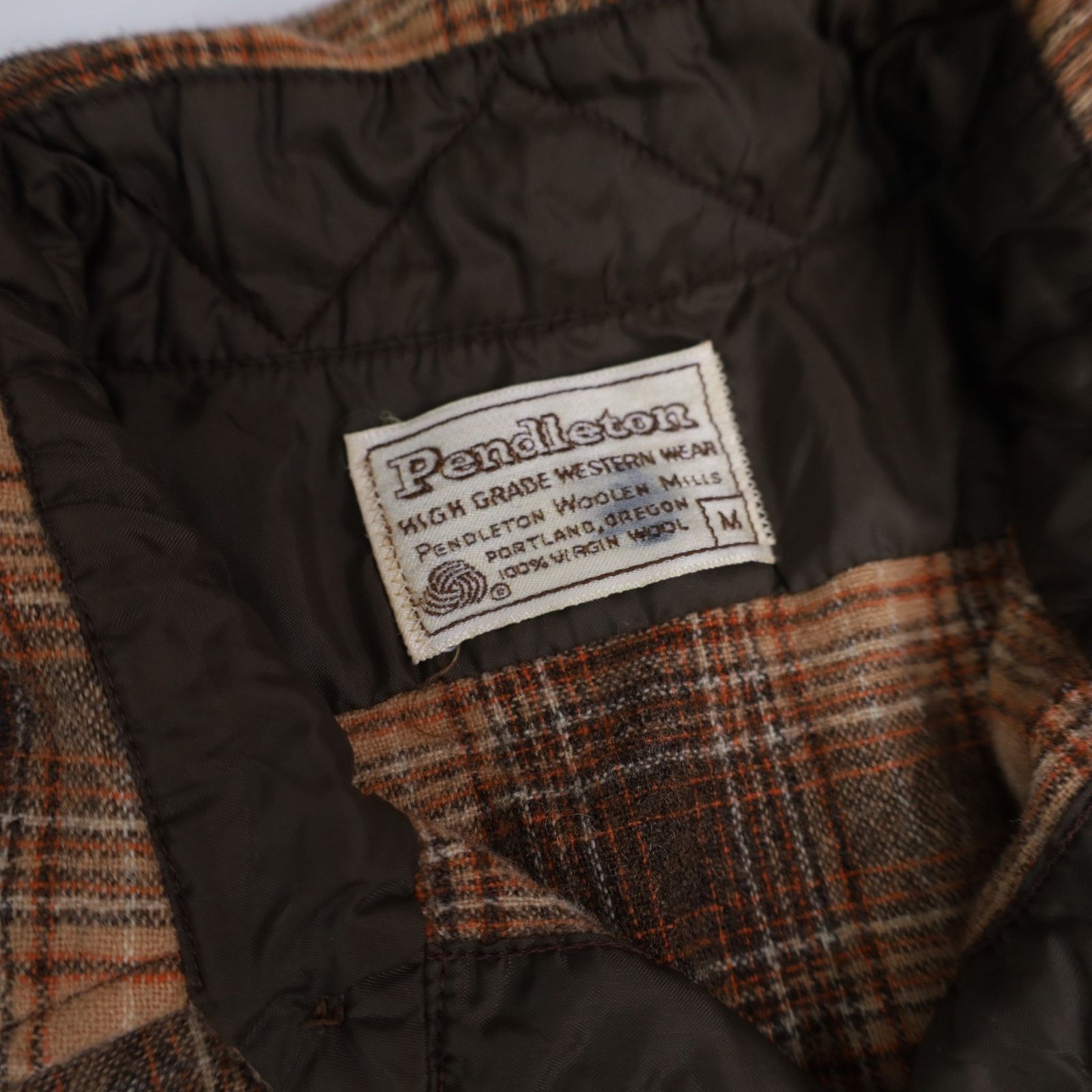 Pendleton × Vintage True Vintage Pendleton Western Pearl Snap Wool flannel Shirt Size US M / EU 48-50 / 2 - 7 Thumbnail