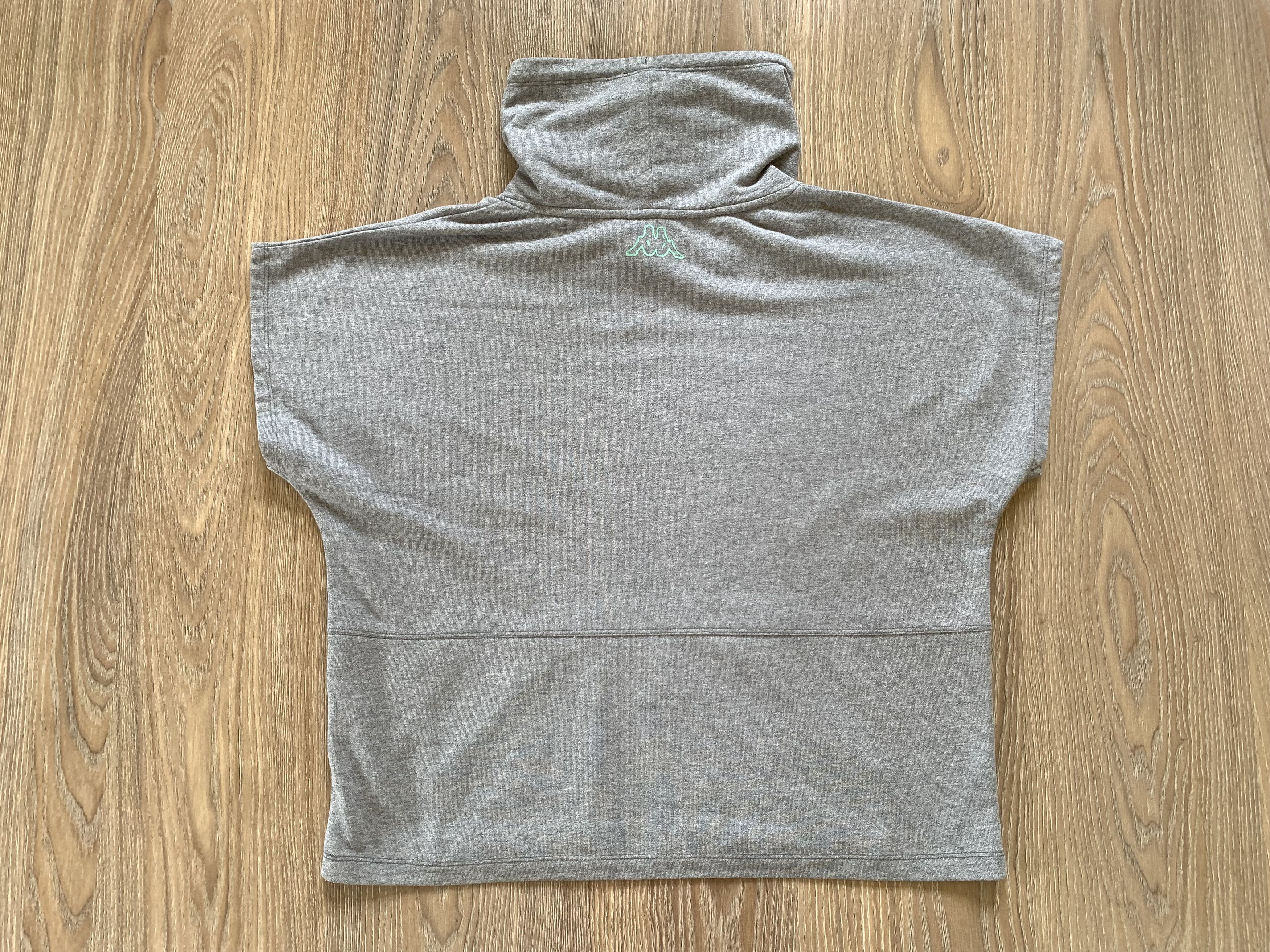Kappa Kappa “G.Y.M with Kappa” Grey Sleeveless Hoodie Size US XL / EU 56 / 4 - 3 Thumbnail