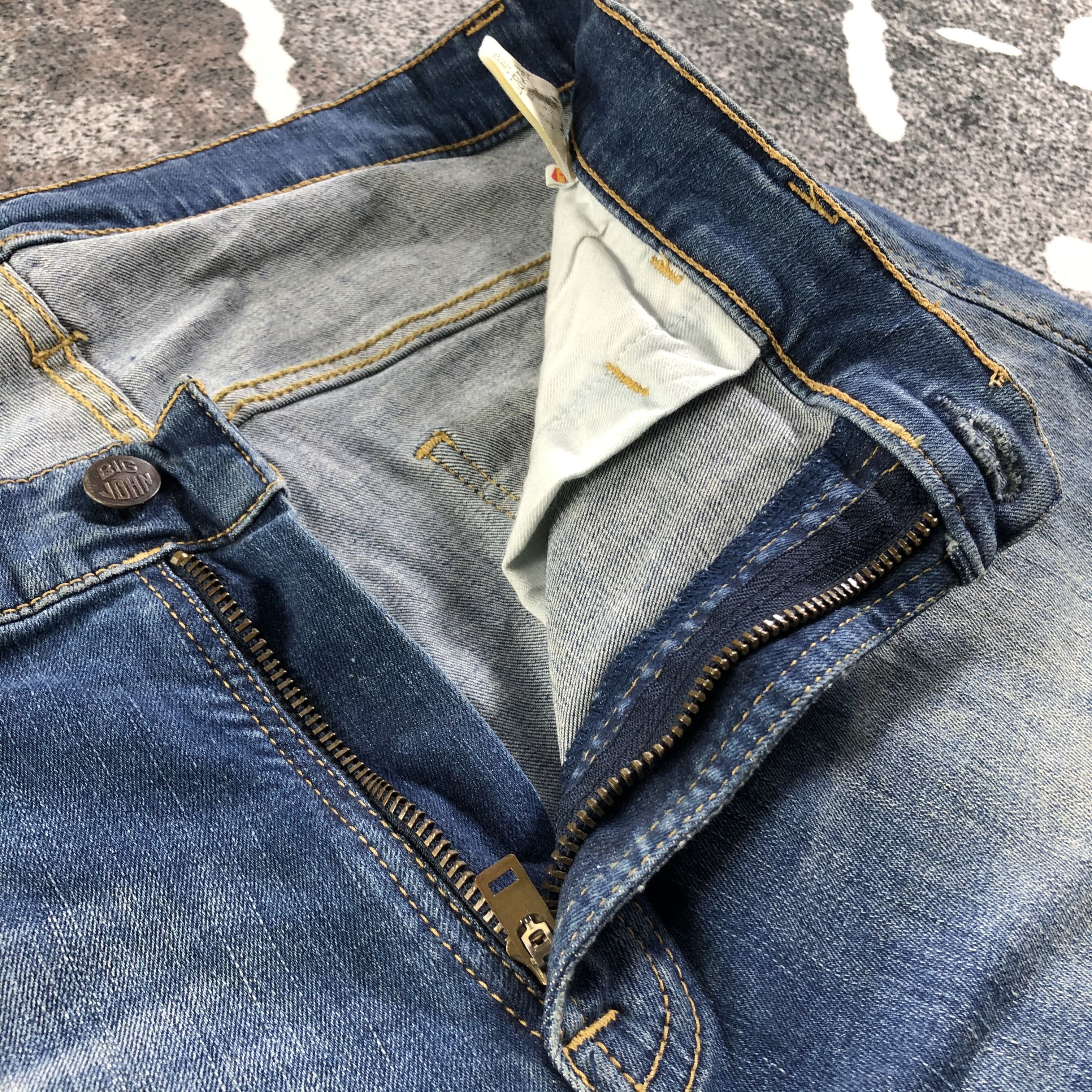 Big John Vintage Big John Jeans Ripped Denim KJ2460 Size US 34 / EU 50 - 7 Thumbnail
