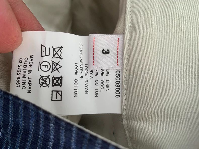 Visvim Visvim size 3 24aw Wool blend striped kendo pants Size US 30 / EU 46 - 3 Thumbnail