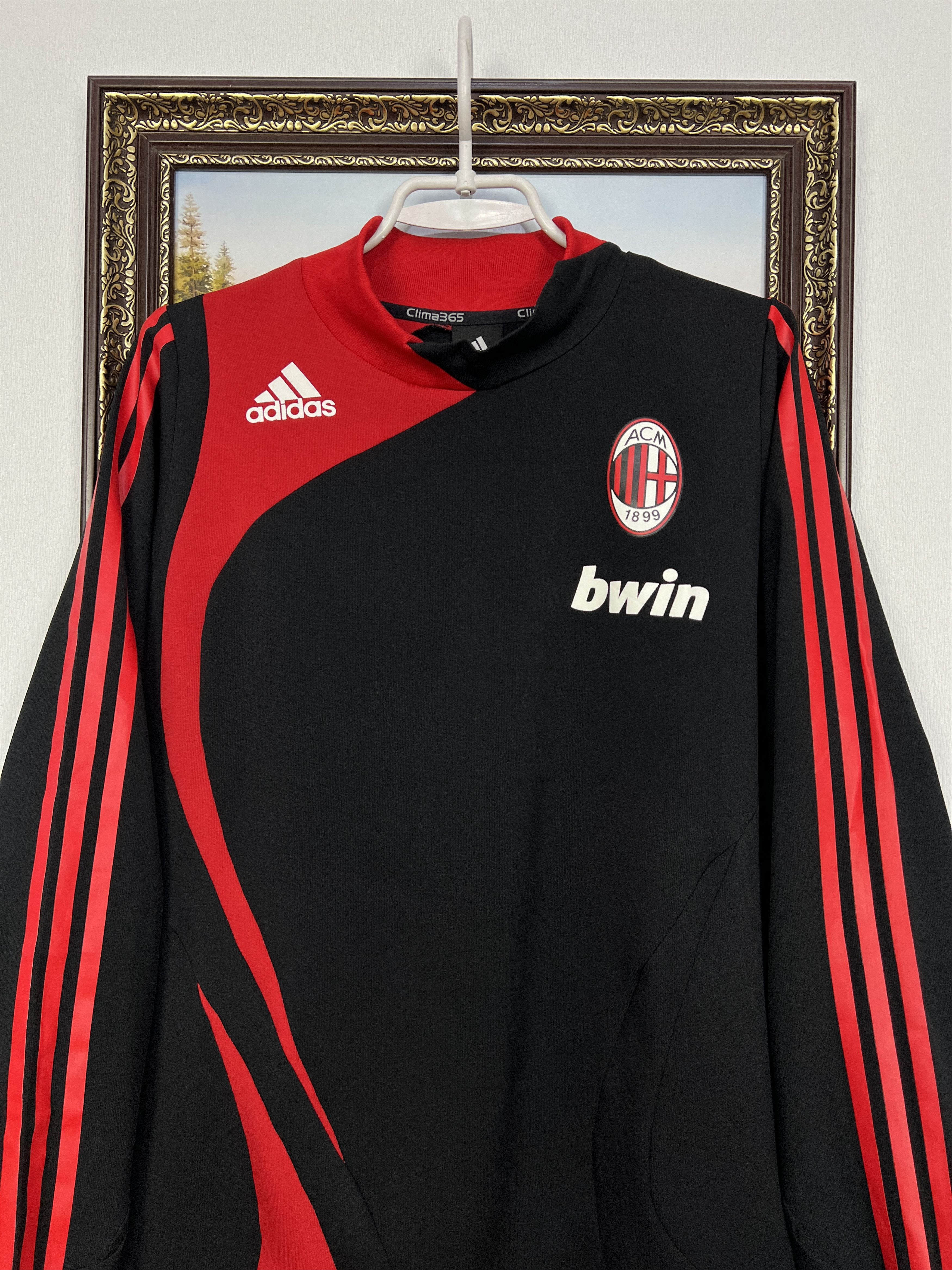 Adidas Vintage Adidas Milan Football Train Sweatshirt Soccer Size US L / EU 52-54 / 3 - 2 Thumbnail