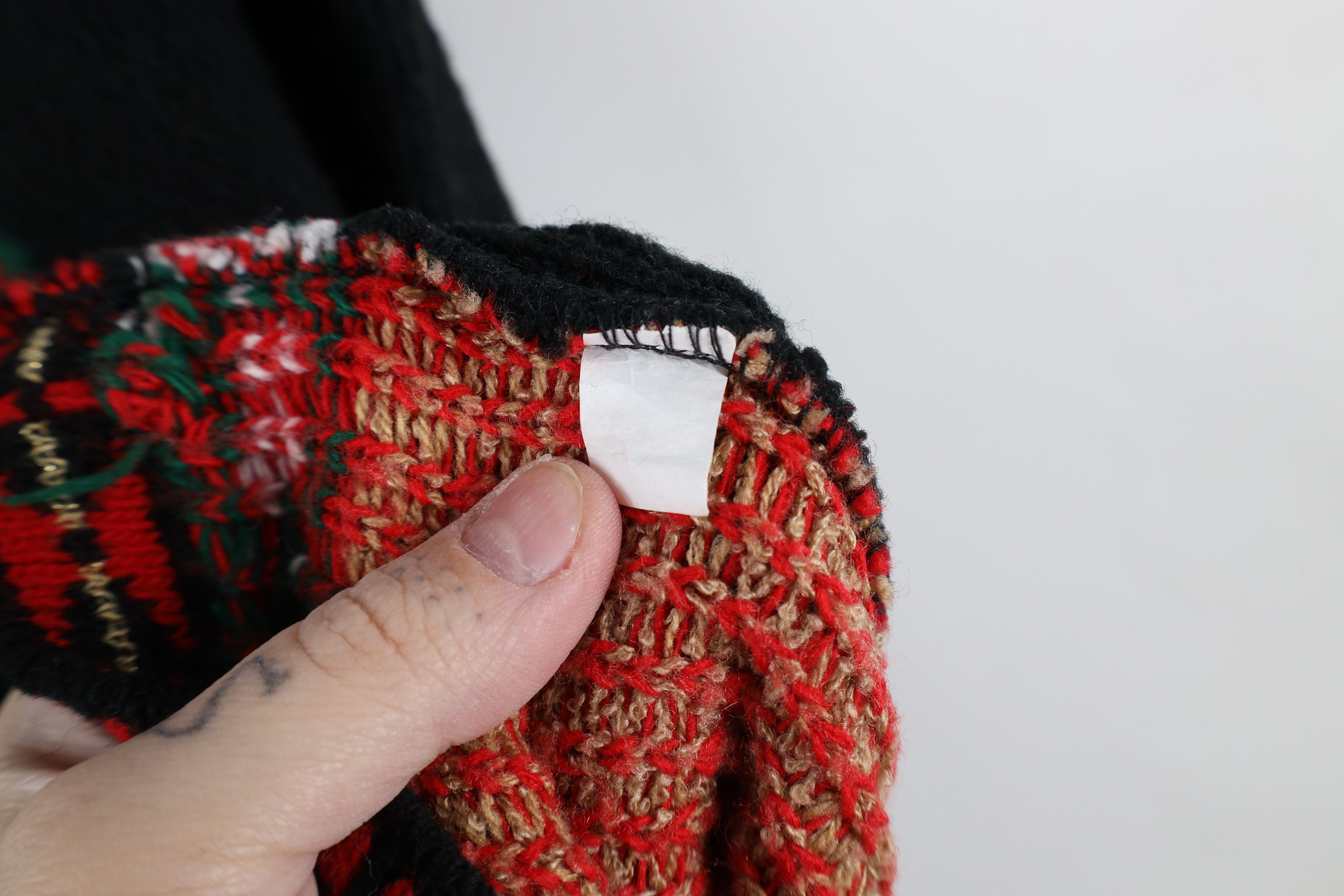 Vintage Vintage 90s Streetwear Tree Bear Knit Cardigan Sweater USA Size XXL / US 16-18 / IT 52-54 - 11 Thumbnail