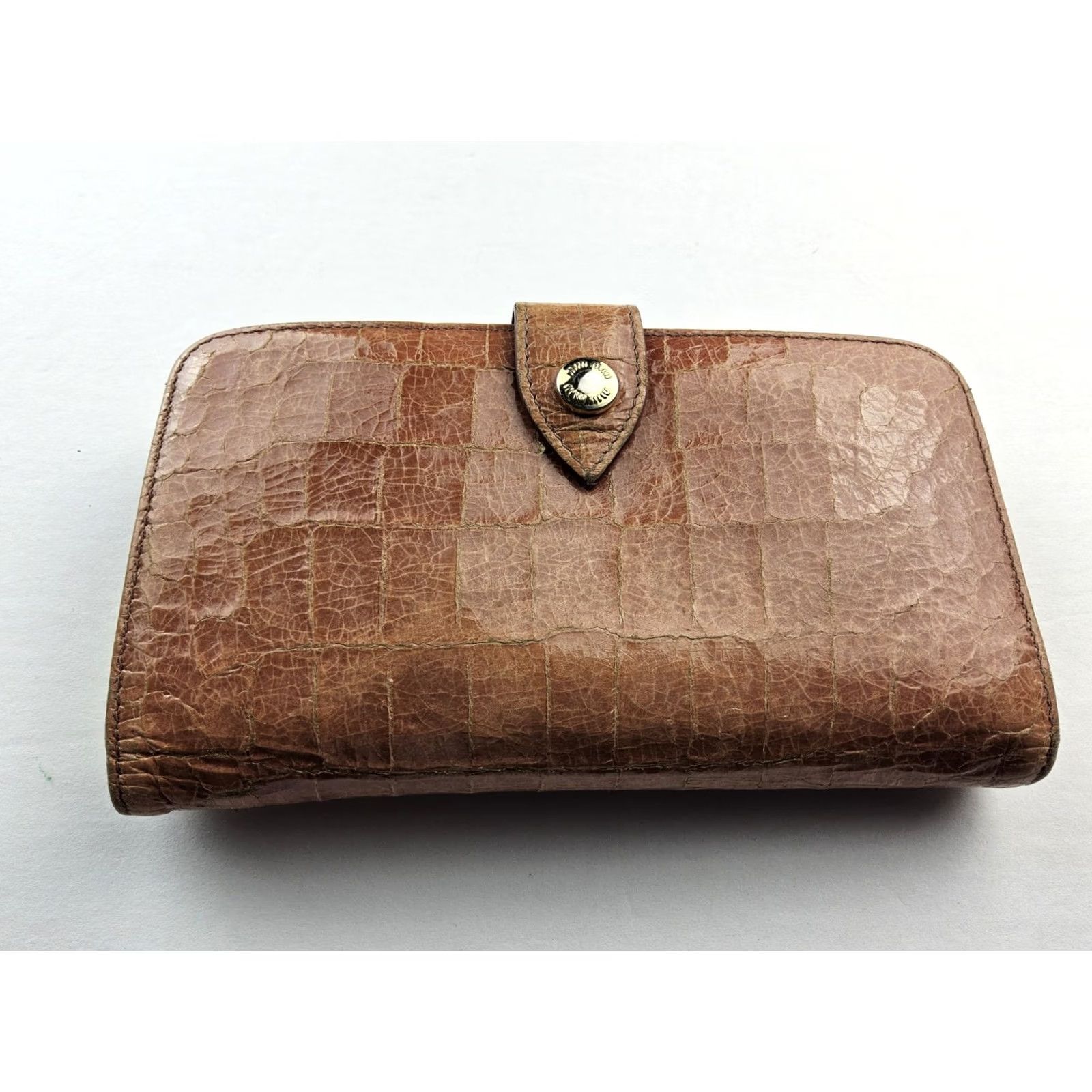 Miu Miu Miu Miu Wallet Leather Zip-Around Damaged Pink Womens 6.5x4 Size ONE SIZE - 3 Thumbnail