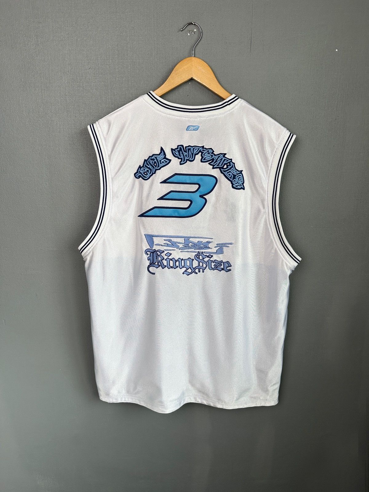 Reebok REEBOK x IVERSON I3 Shadow Reversible Jersey NBA Big Logo Size US L / EU 52-54 / 3 - 2 Thumbnail