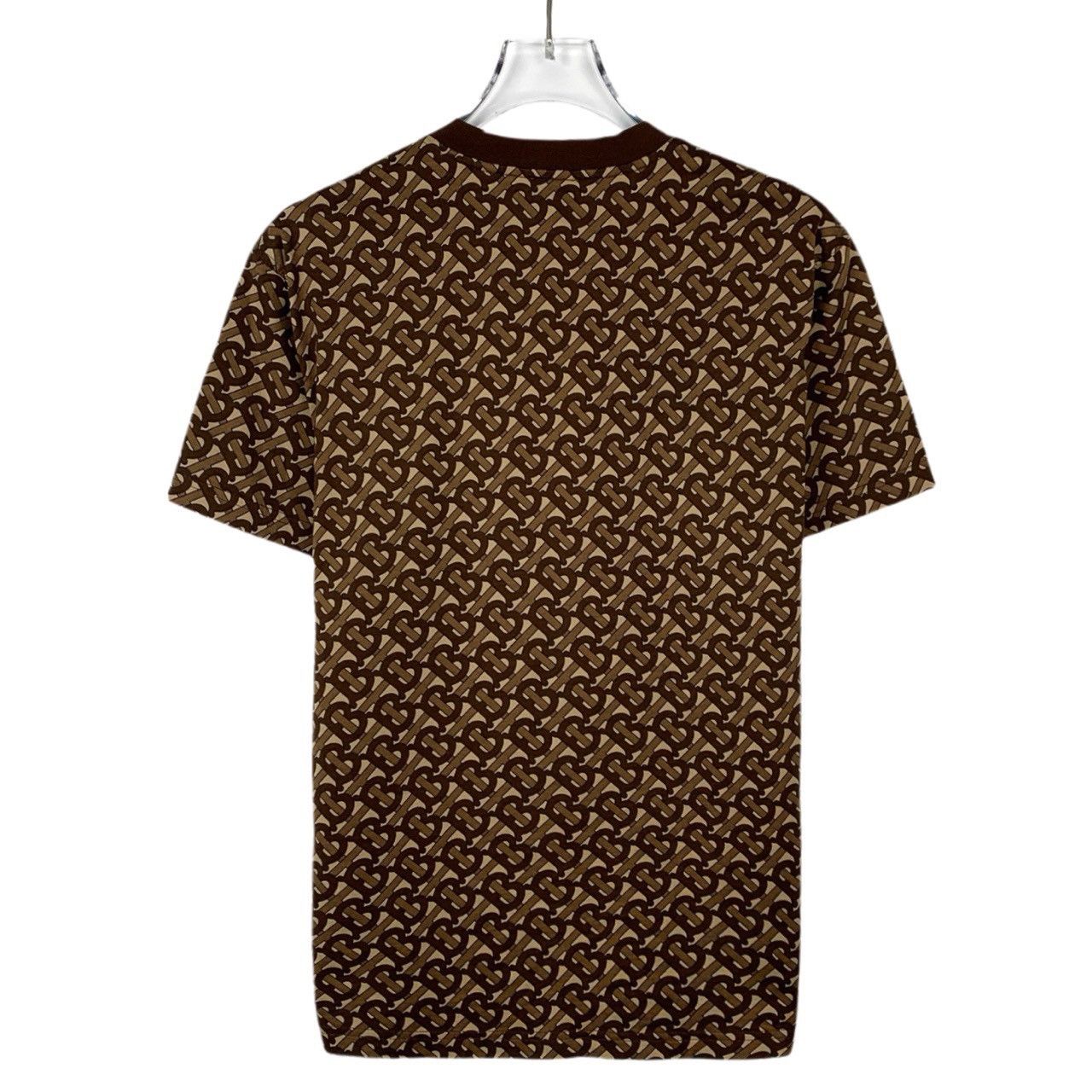 Burberry Burberry TB All Over Logo Printed Short Sleeve T-shirt K26WX Size US XS / EU 42 / 0 - 2 Thumbnail