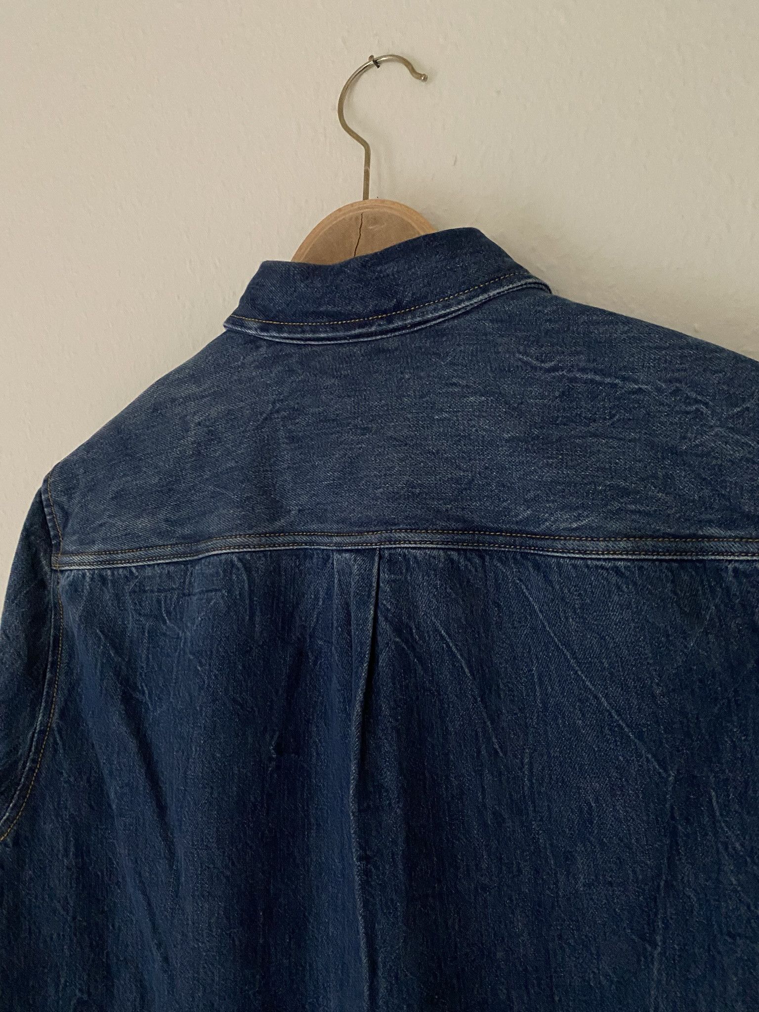 Acne Studios 48/M - Vintage Wash - Ansel Denim Shirt Size US M / EU 48-50 / 2 - 13 Thumbnail