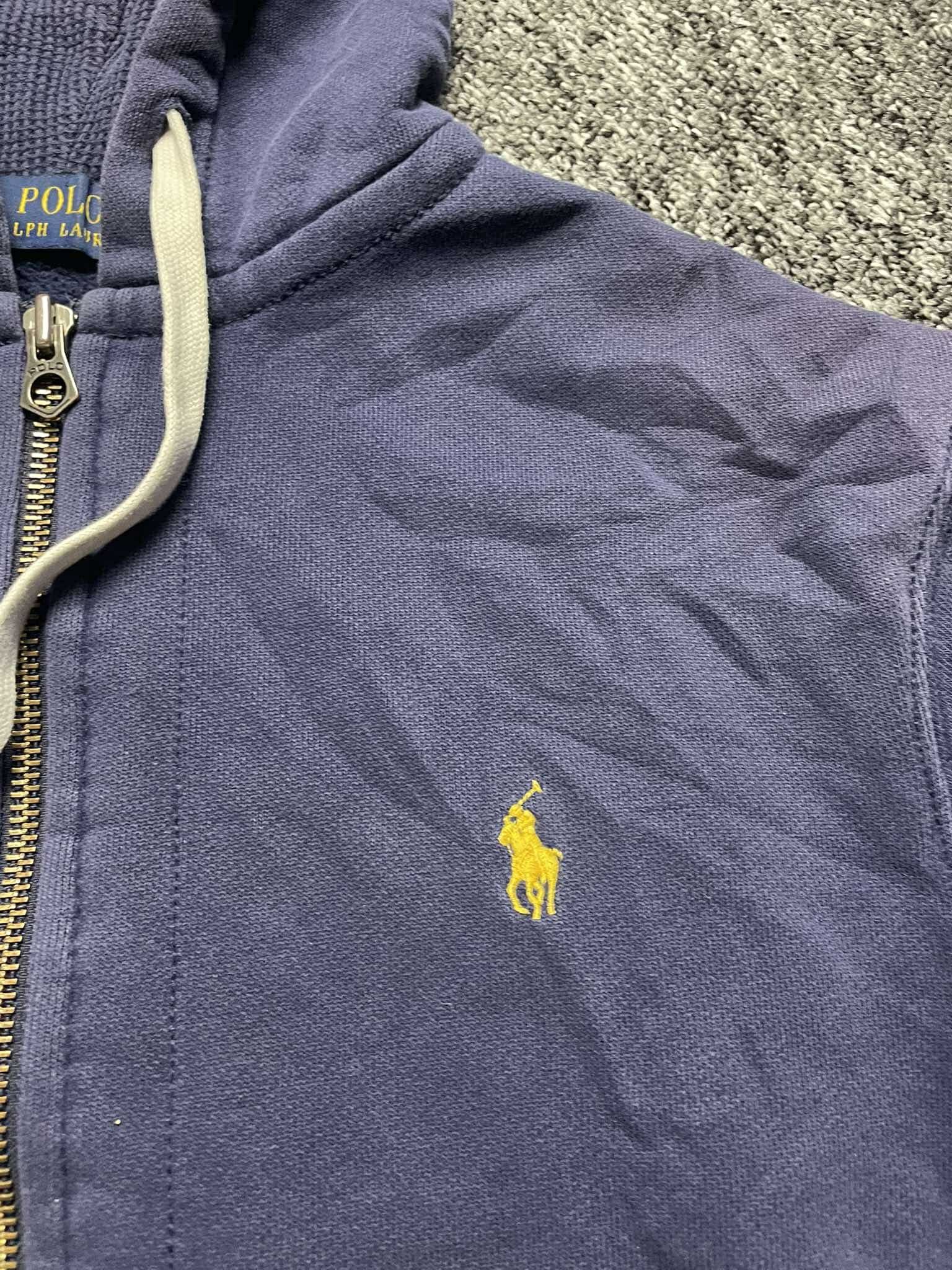 Polo Ralph Lauren × Vintage Vintage Sweatshirt Hoodie Polo ralph Lauren logo drip zip Size US M / EU 48-50 / 2 - 3 Thumbnail