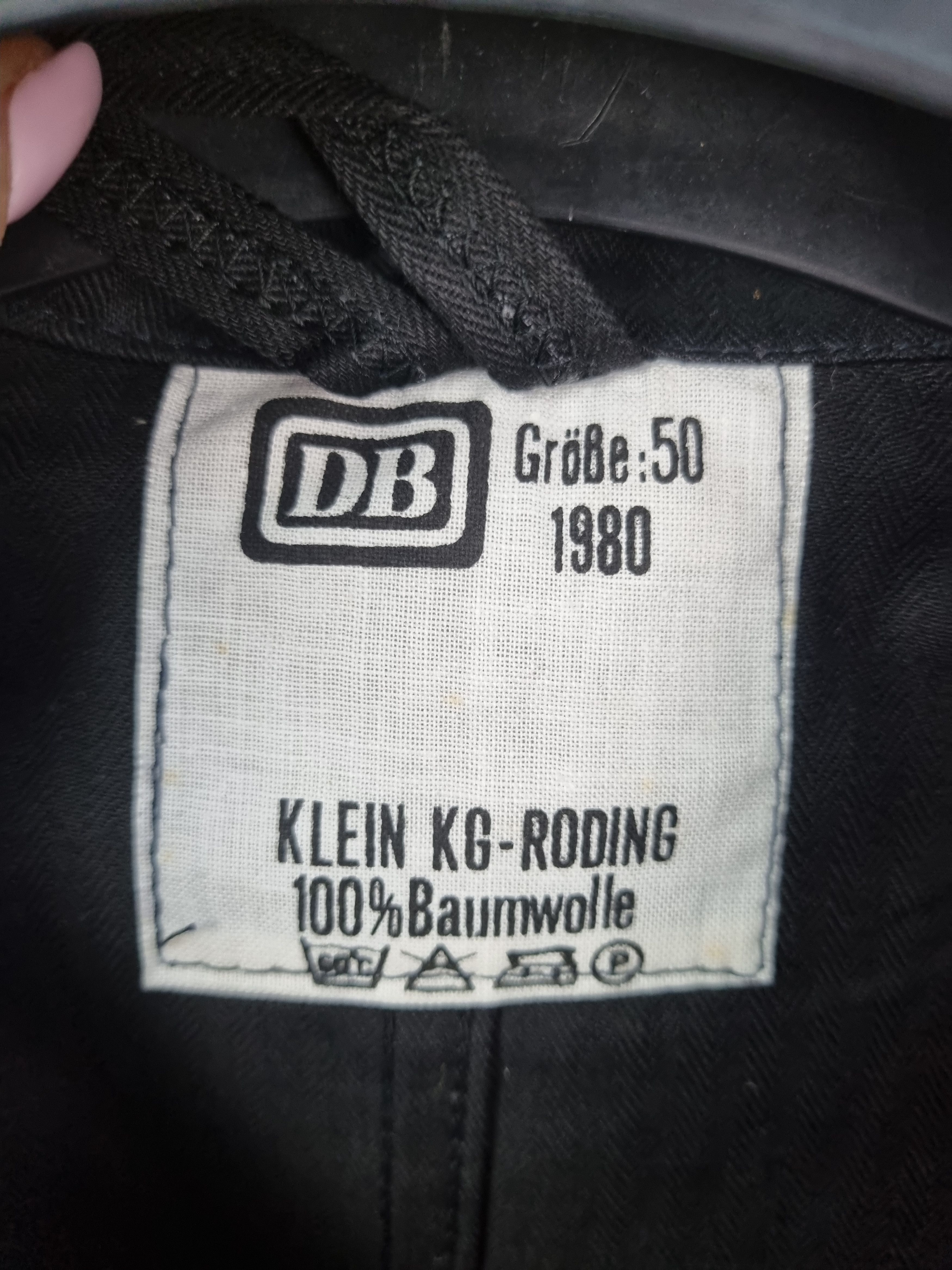 Le Laboureur × Vetra 80s Rare Black Worker Vintage French Chore Jacket Size US M / EU 48-50 / 2 - 9 Thumbnail