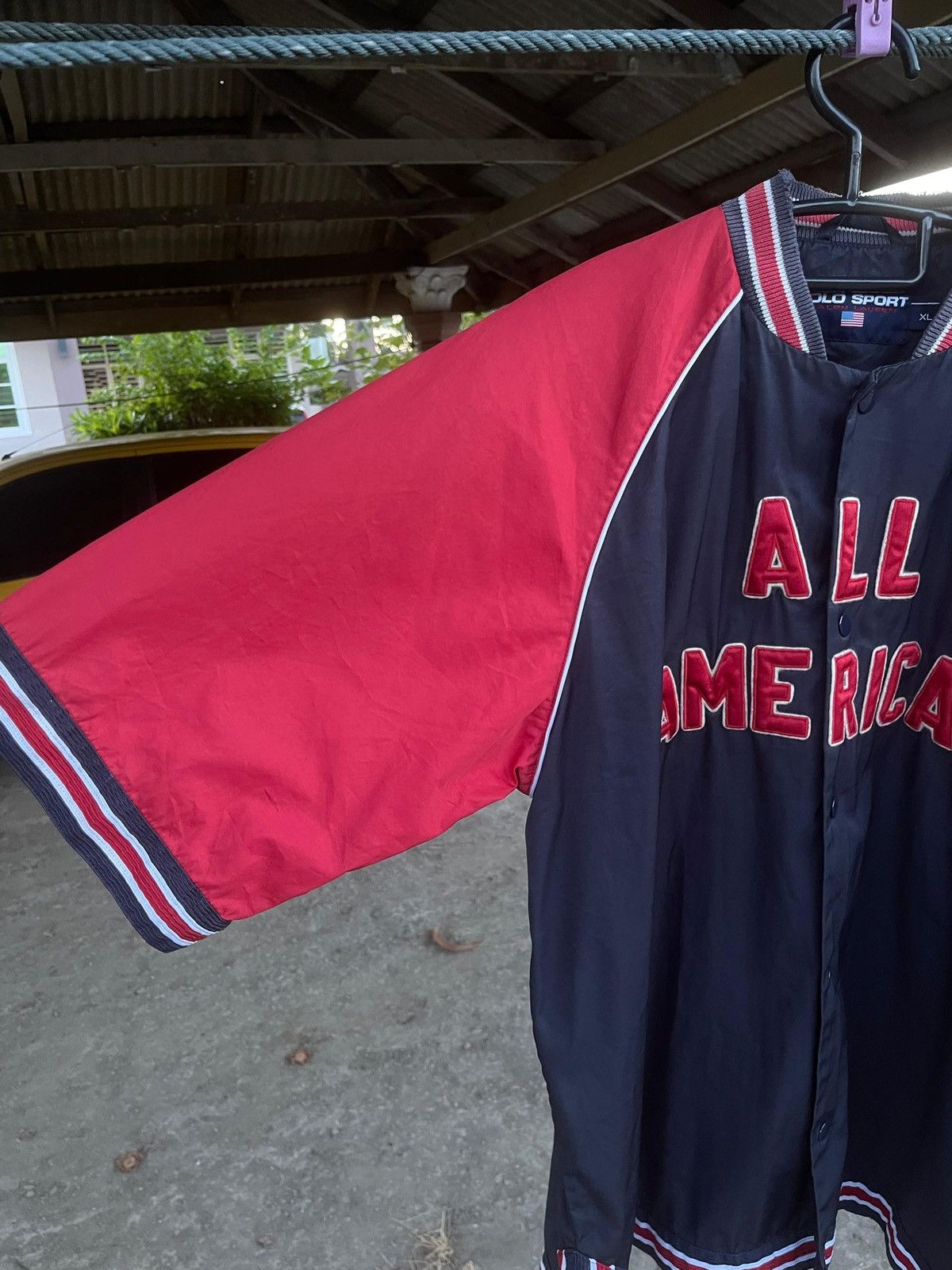 Polo Ralph Lauren Vintage 1990s Polo Sport Ralph Lauren All American Baseball Size US XL / EU 56 / 4 - 3 Thumbnail