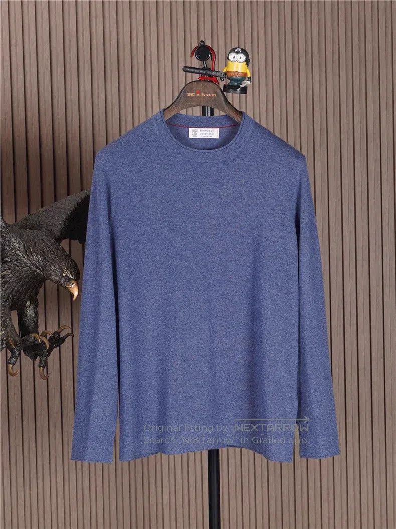Brunello Cucinelli Brunello Cucinelli Autumn/winter cashmere knitted sweater Size US S / EU 44-46 / 1 - 1 Thumbnail