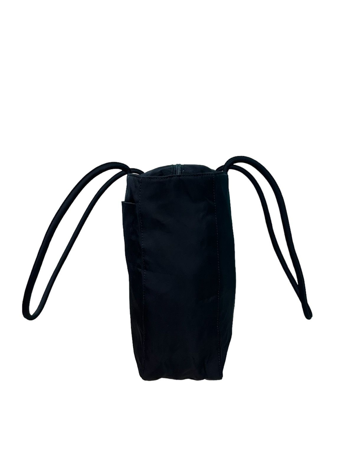 Prada × Vintage AUTHENTIC VINTAGE PRADA BLACK NYLON TOTE BAG Size ONE SIZE - 4 Thumbnail