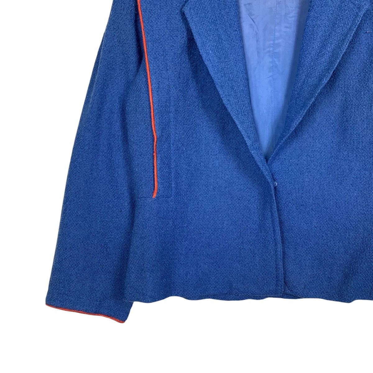 Japanese Brand ROGER MAHR Paris Roma Iwashima Blazer Jacket #2876-C130 Size M / US 6-8 / IT 42-44 - 5 Thumbnail
