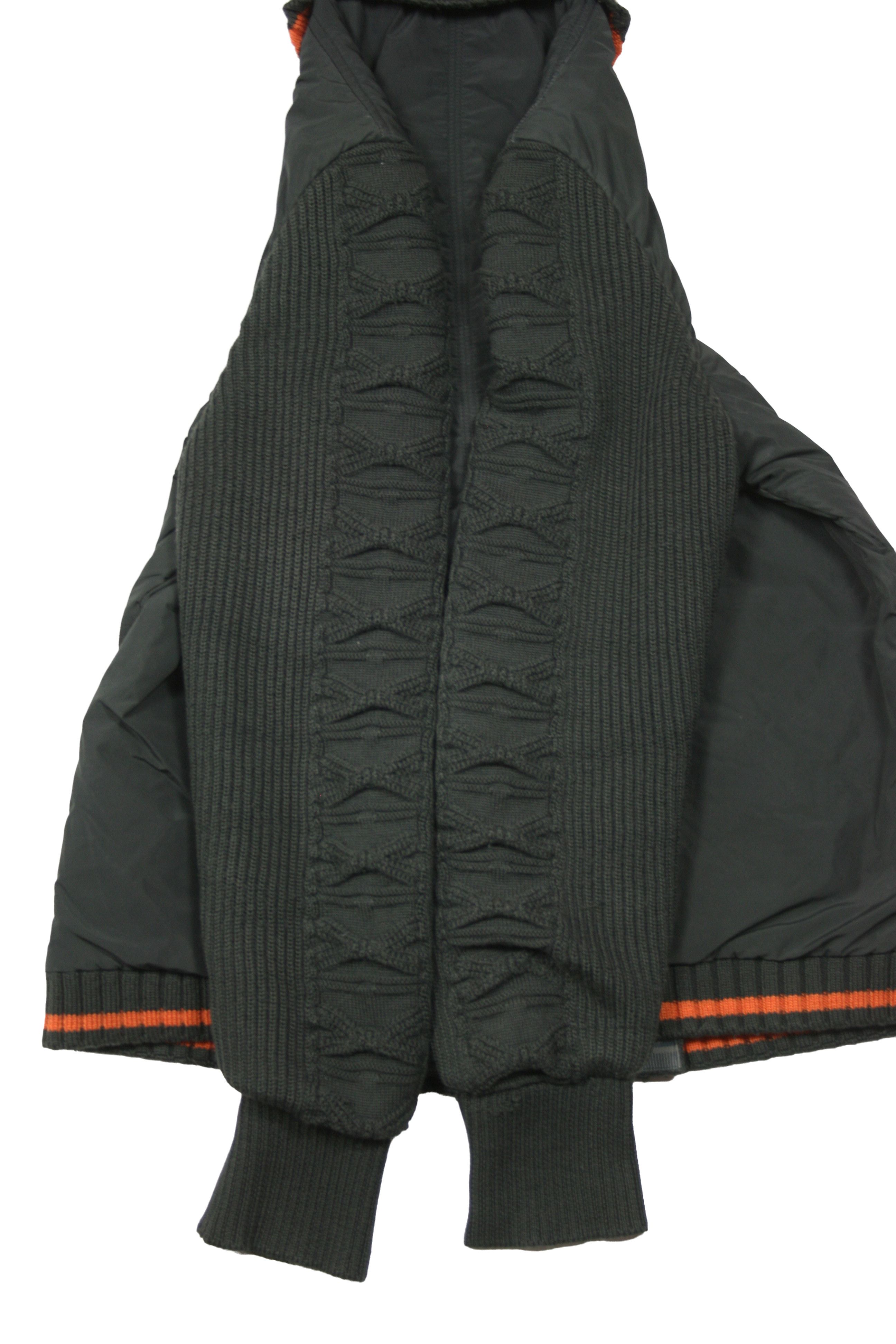Marithe + Francois Girbaud 00S Avant Garde Straps Knit Jacket Vintage Size US L / EU 52-54 / 3 - 6 Thumbnail
