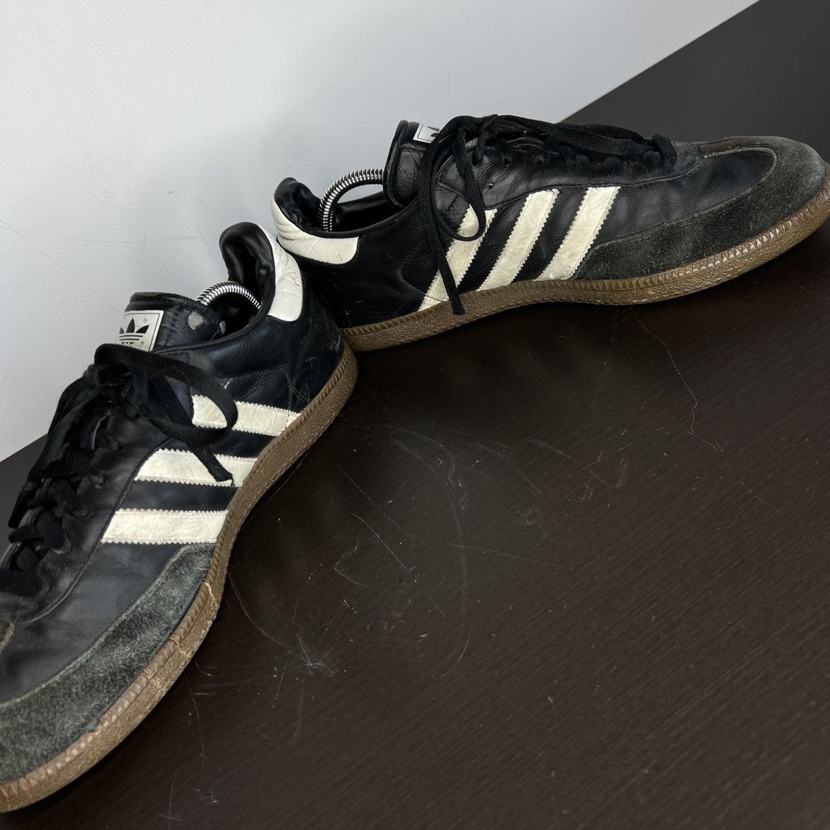 Adidas × Vintage Vintage Adidas Samba OG Black 2006 Trainers Shoes Y2K Size US 10.5 / EU 43-44 - 5 Thumbnail