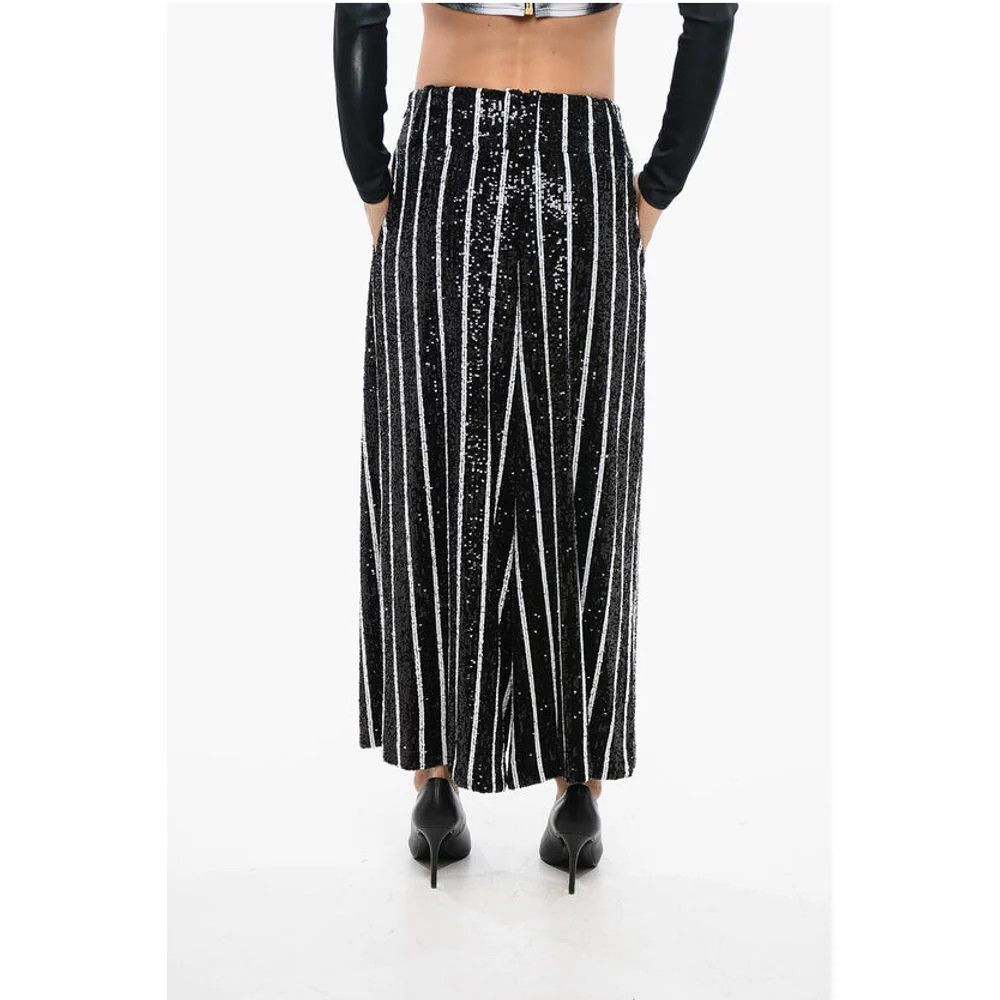 Balmain o1y0625 Casual Pant in Black/White Size 28" / US 6 / IT 42 - 2 Thumbnail