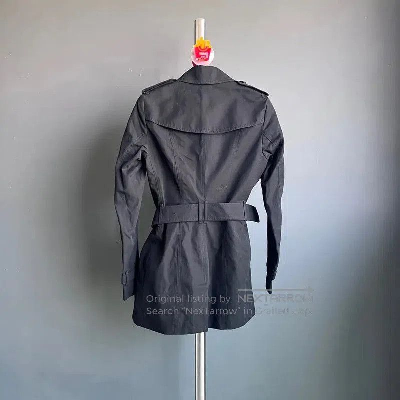 Burberry Burberry Black Women's Trench Coat Size S. Size S / US 4 / IT 40 - 2 Thumbnail