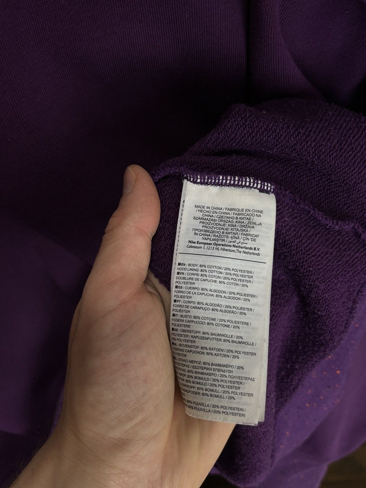 Nike × Nike ACG Nike ACG Purple Hoodie Size US M / EU 48-50 / 2 - 9 Thumbnail