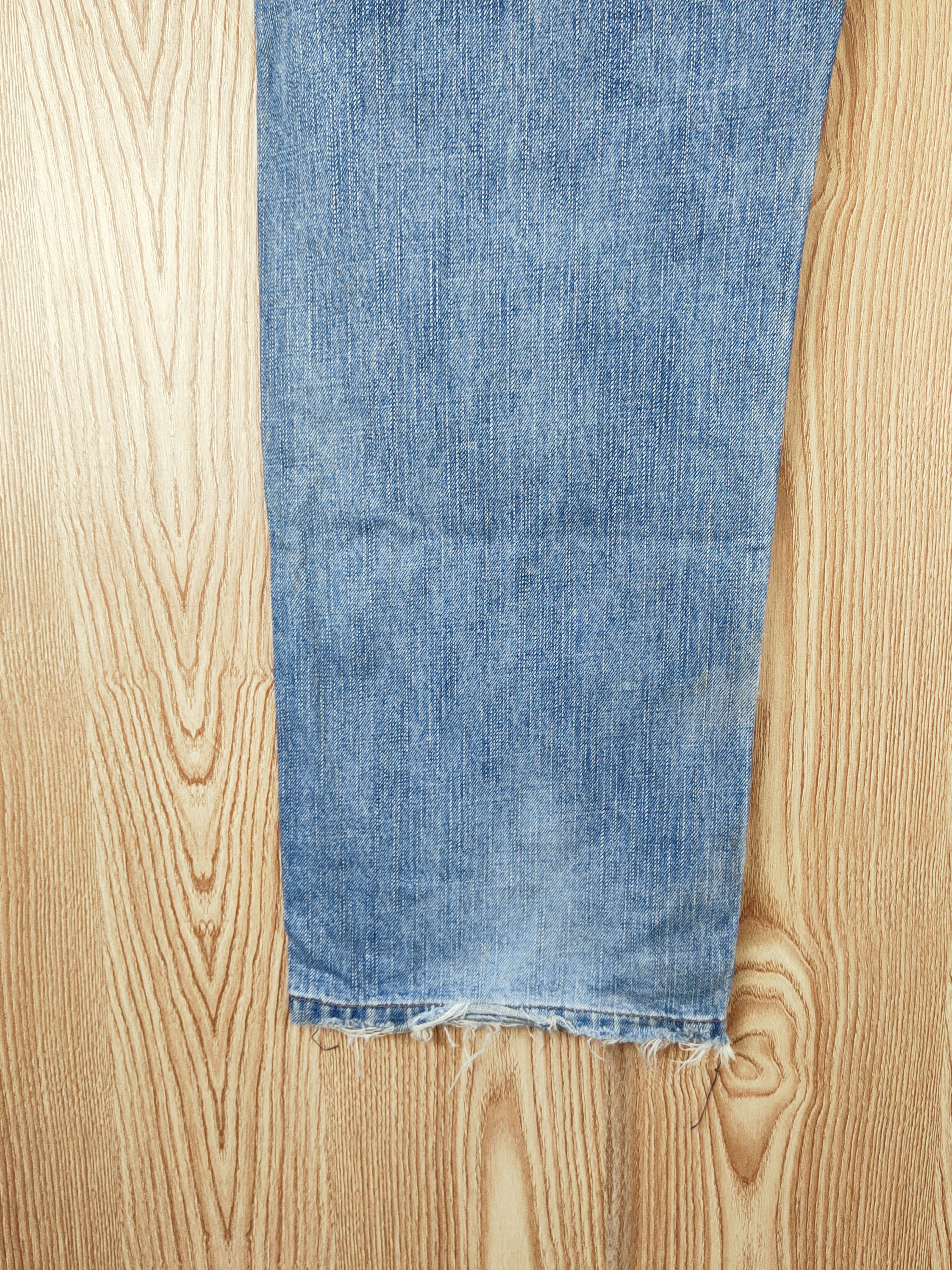 Brooklyn Industries Brooklyn Industries Blue Faded Distressed Ripped Jeans #W938 Size US 34 / EU 50 - 9 Thumbnail
