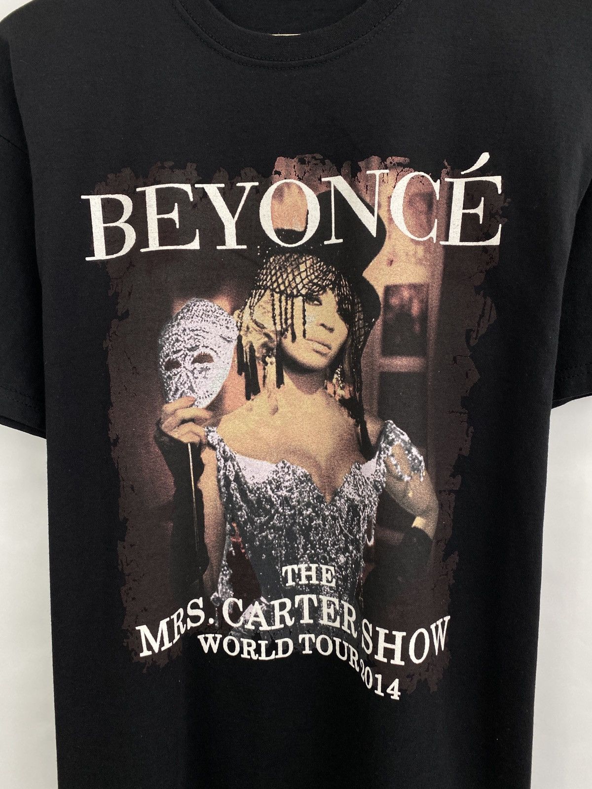 Band Tees × Rap Tees × Vintage 2014 Beyonce Sexy Girl Black Rap T-Shirt Rare Retro Y2K Hype Size US L / EU 52-54 / 3 - 4 Thumbnail