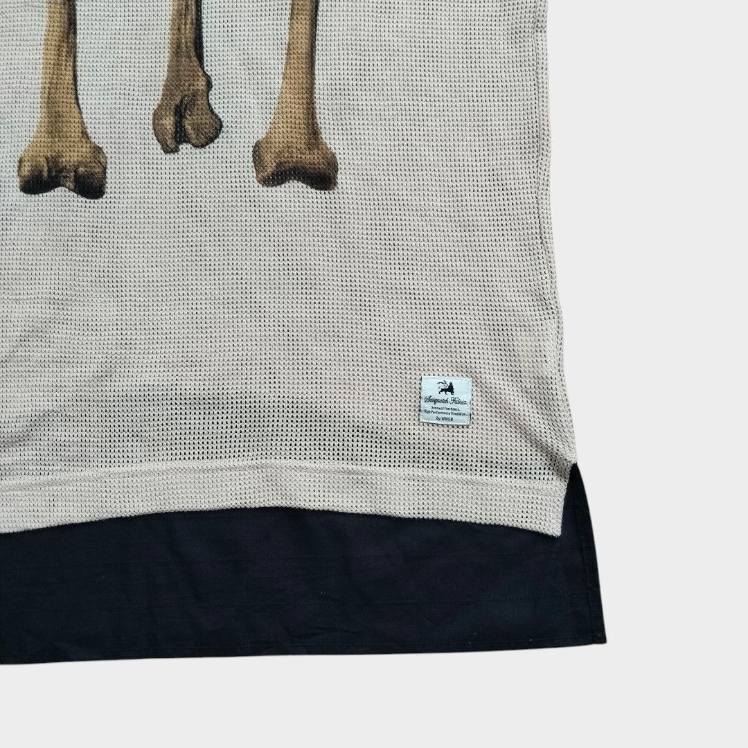 Japanese Brand × Sasquatchfabrix Sasquatchfabrix SS10 jolly Rogers mesh Tshirt Size US M / EU 48-50 / 2 - 3 Thumbnail