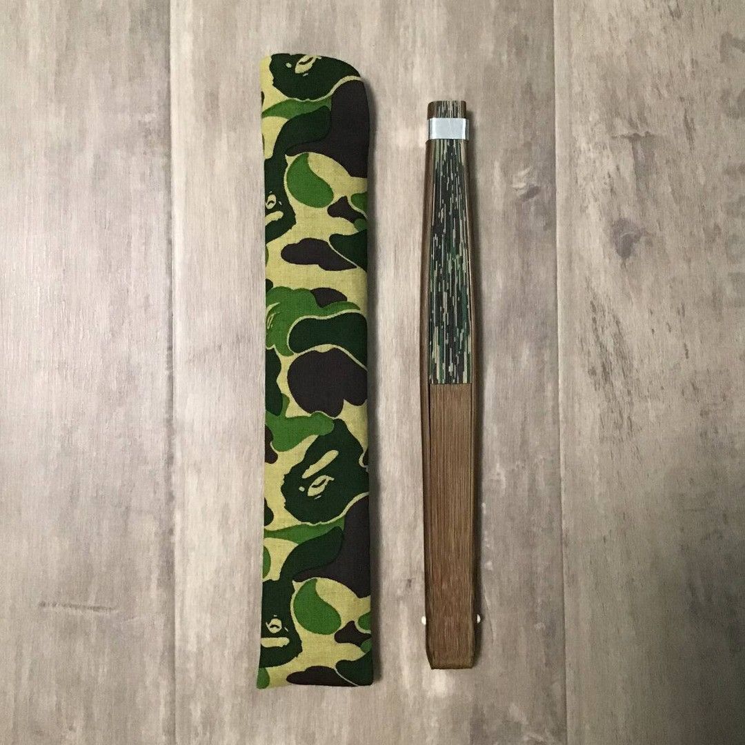 Bape 🇯🇵Kyoto limited🇯🇵 BAPE folding fan ABC camo a bathing ape NIGO Size ONE SIZE - 8 Thumbnail
