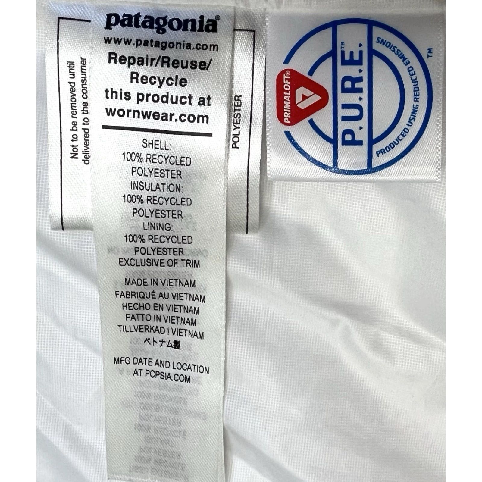 Patagonia EUC Patagonia Nano Puffer Vest Womens S Primaloft Bright White Size S / US 4 / IT 40 - 7 Thumbnail