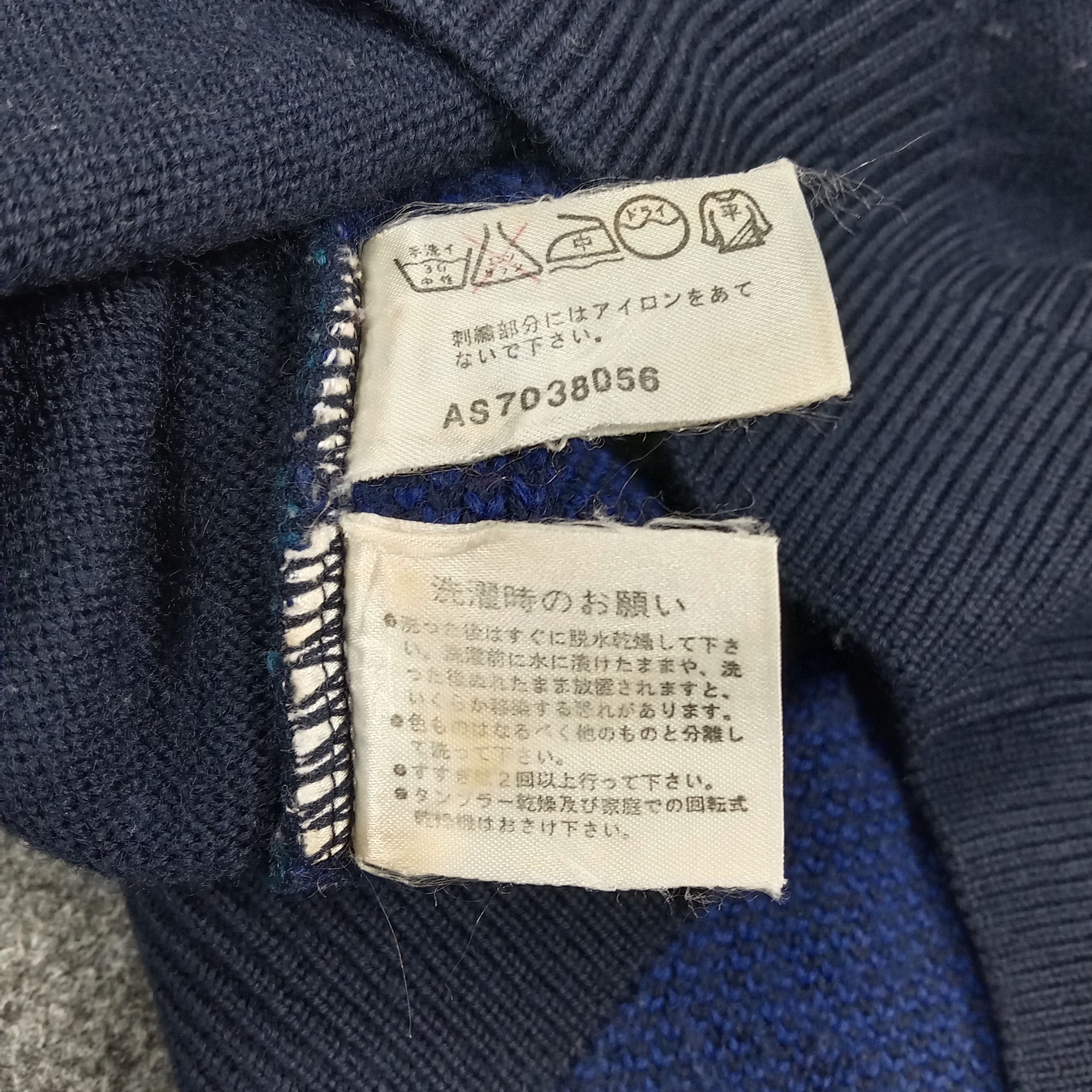 Vintage PARIS Resort Fashion Golf Wool Knit Pullover C291N32 Size US S / EU 44-46 / 1 - 7 Thumbnail