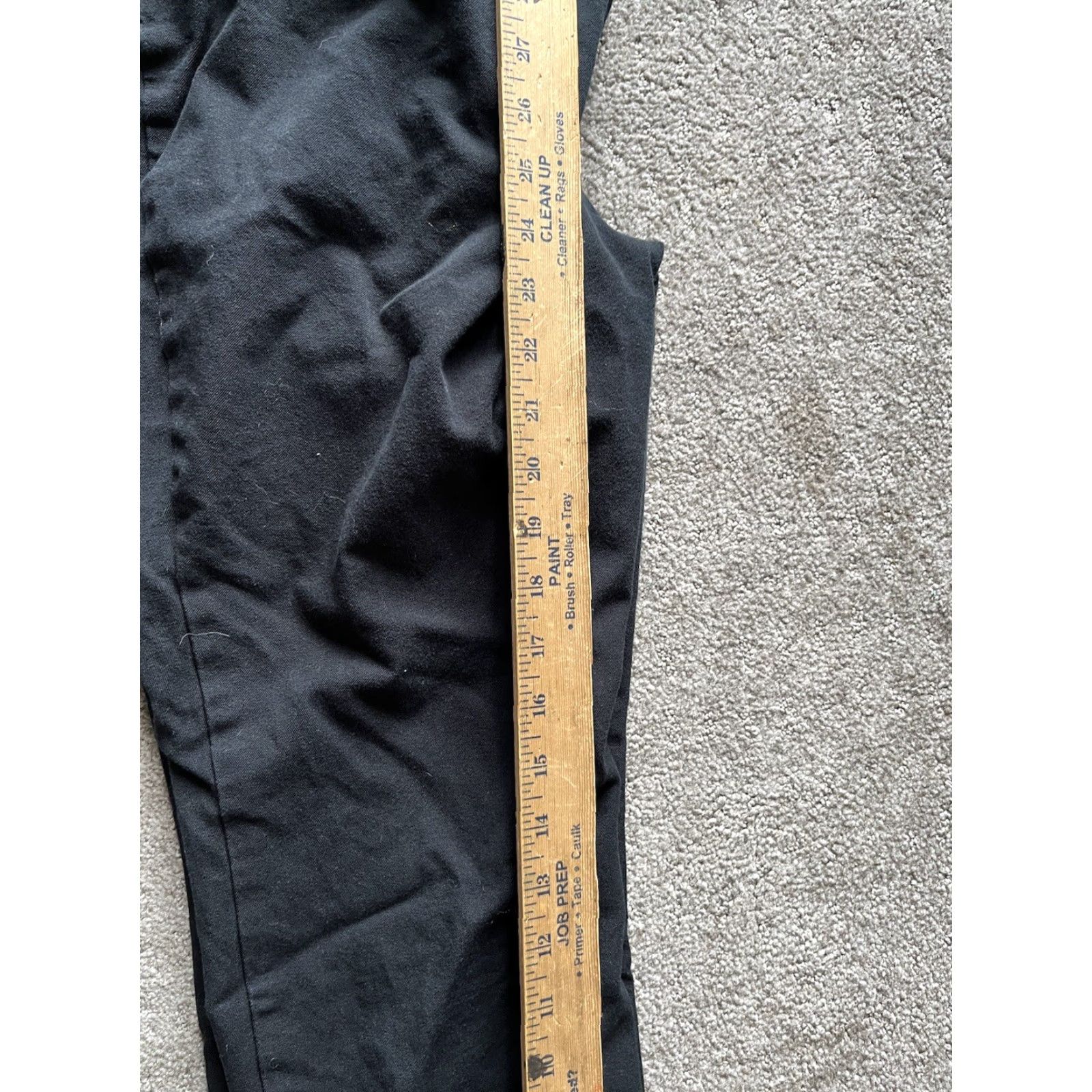 Gap Gap Signature Women's Curvy Skinny Ankle Pants Black Formal Sz 14 Size 30" / US 8 / IT 44 - 6 Thumbnail