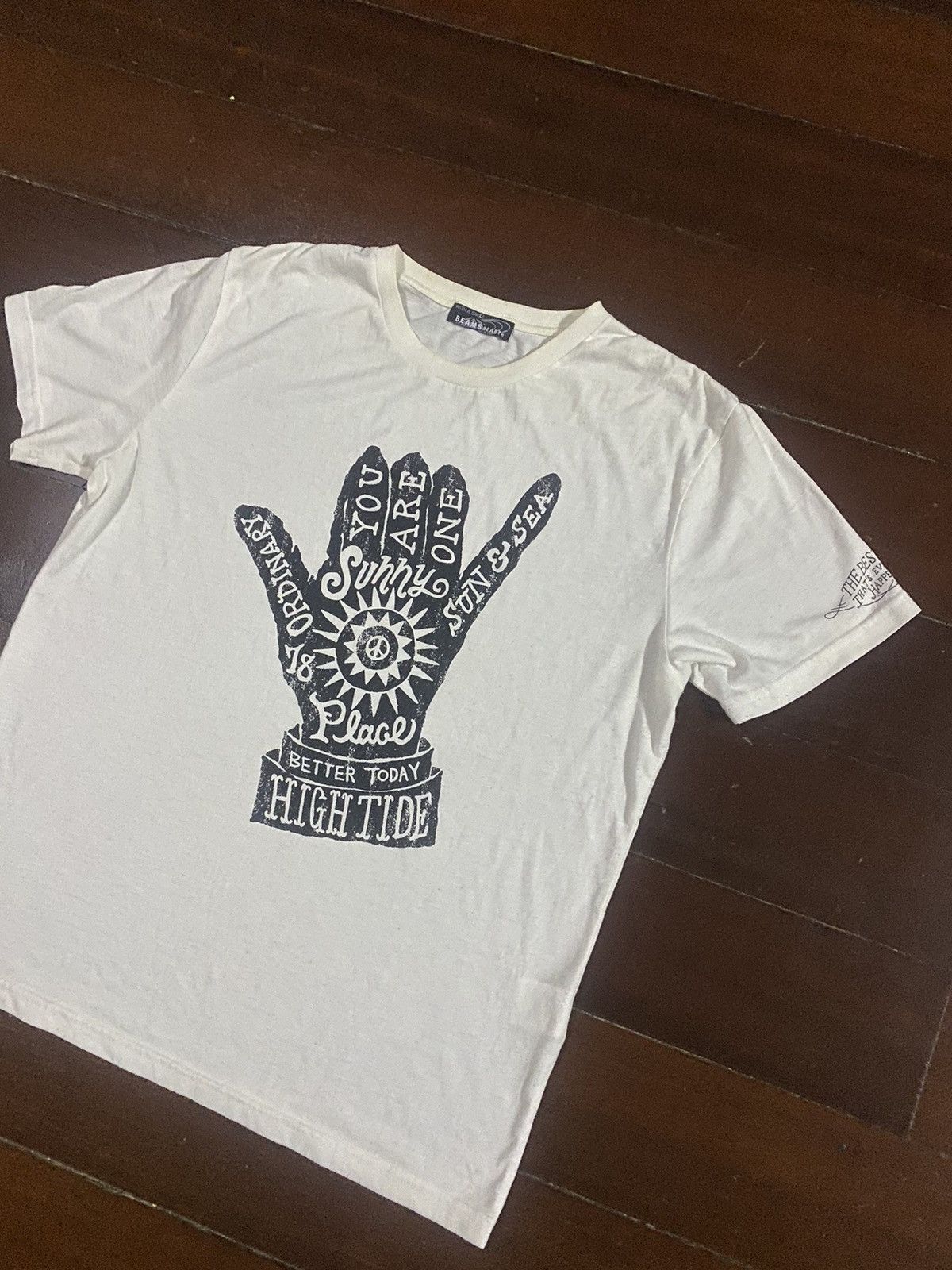 Beams Plus × Japanese Brand Rare Beams heart sunny place peaceful japanes brand Tee Size US M / EU 48-50 / 2 - 6 Thumbnail