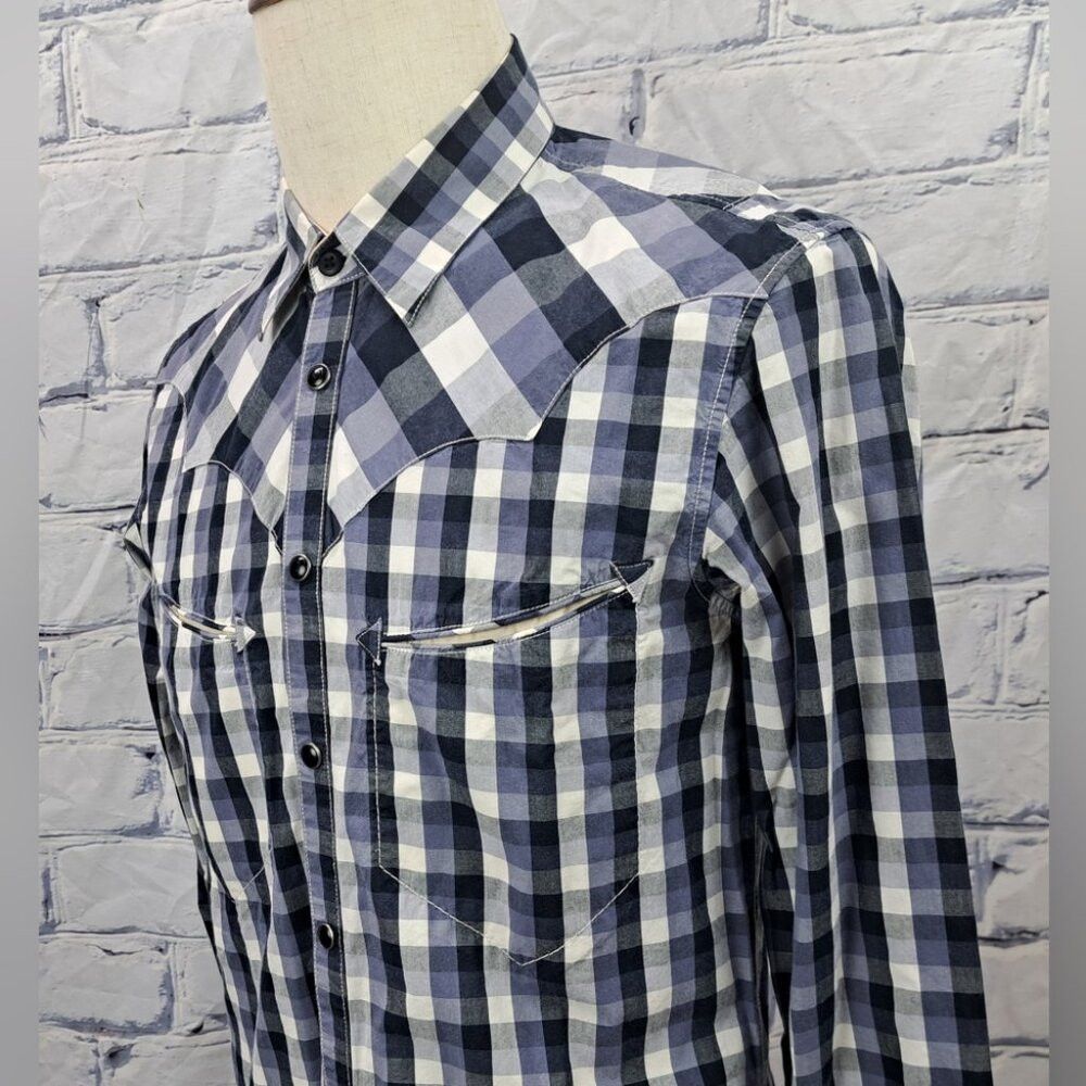 Levi's Levi's Men's Western Pearl Snap Shirt Special Edition HQ Pu Size US M / EU 48-50 / 2 - 4 Thumbnail