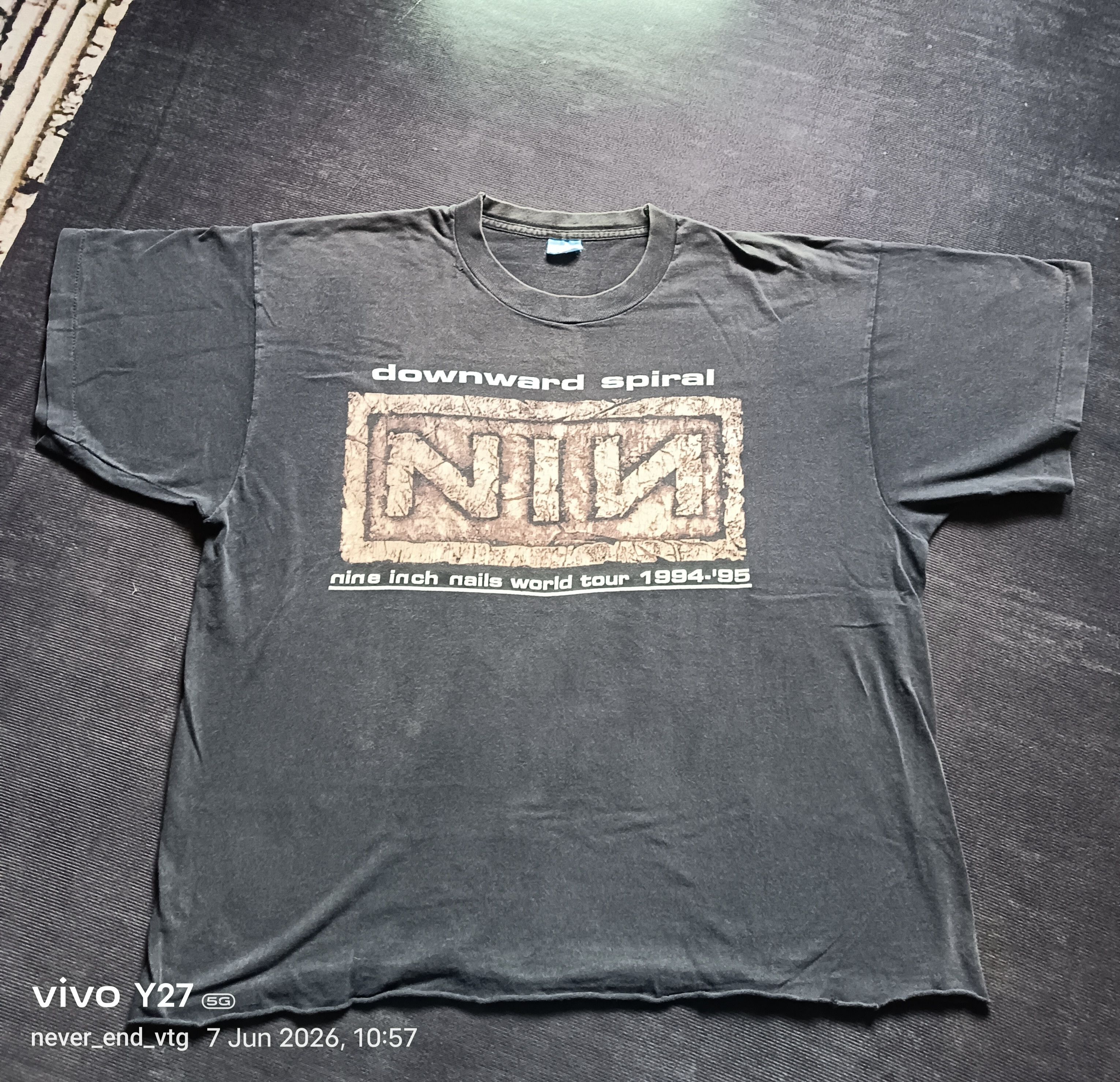 Vintage 1994 vintage nine inches nails by: polygram | Grailed